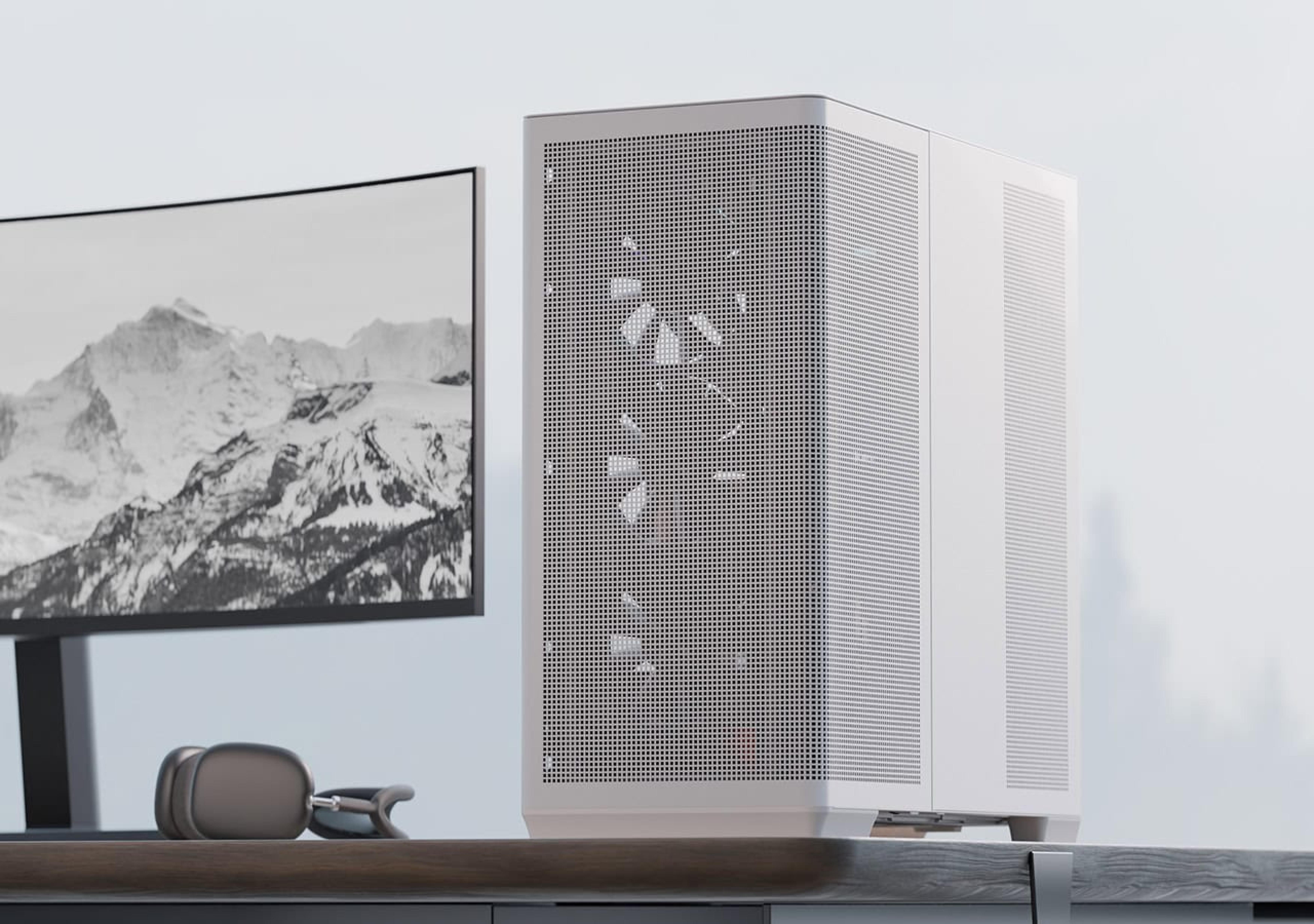 APNX Geh Midi APNX C1-R-WT-V1 (W/MicroATX/MiniITX)