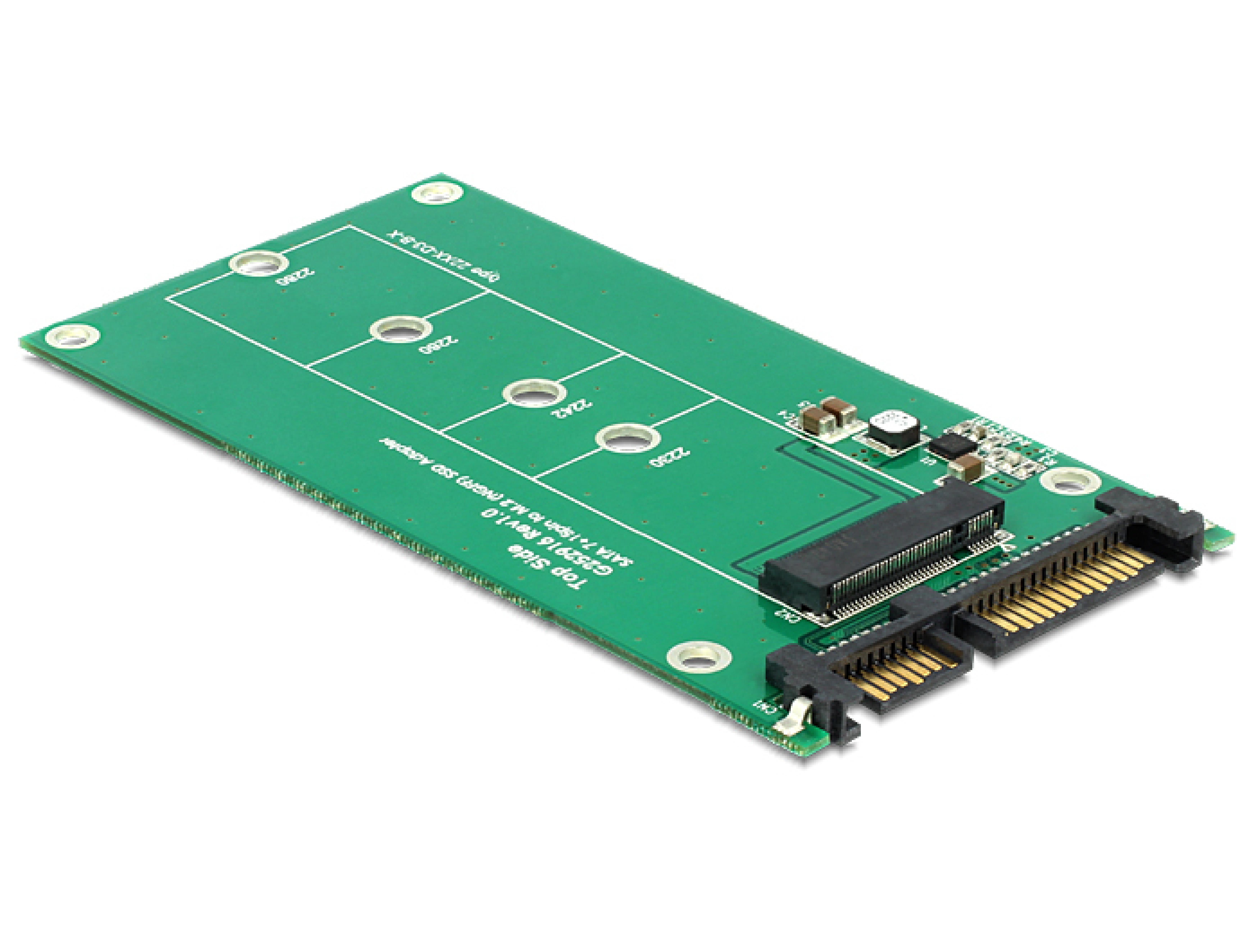 DELOCK SATA Konverter SATA 22Pin -> 67Pin M.2 NGFF