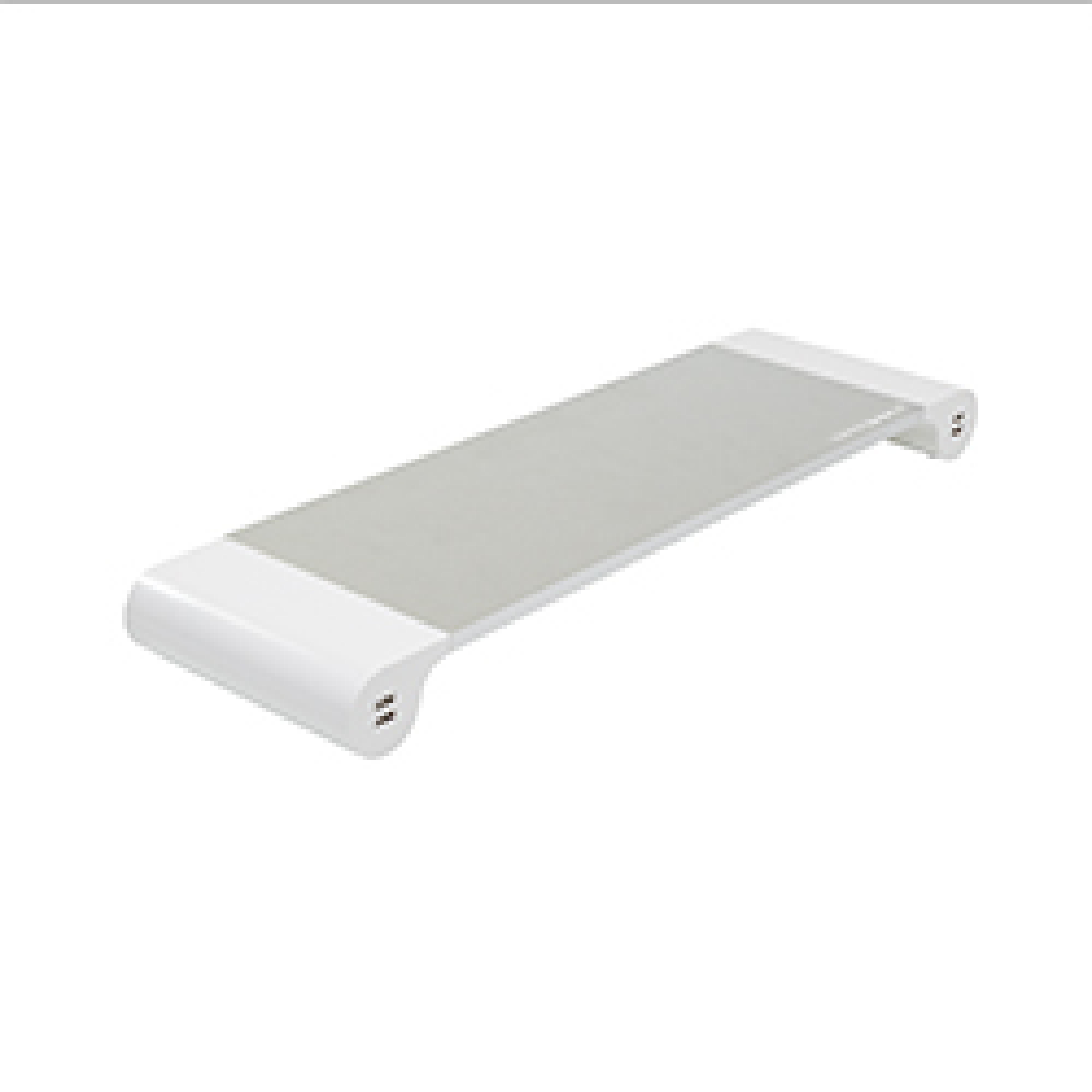 TERRATEC Monitorstaender Spacebar weiss Aluminium