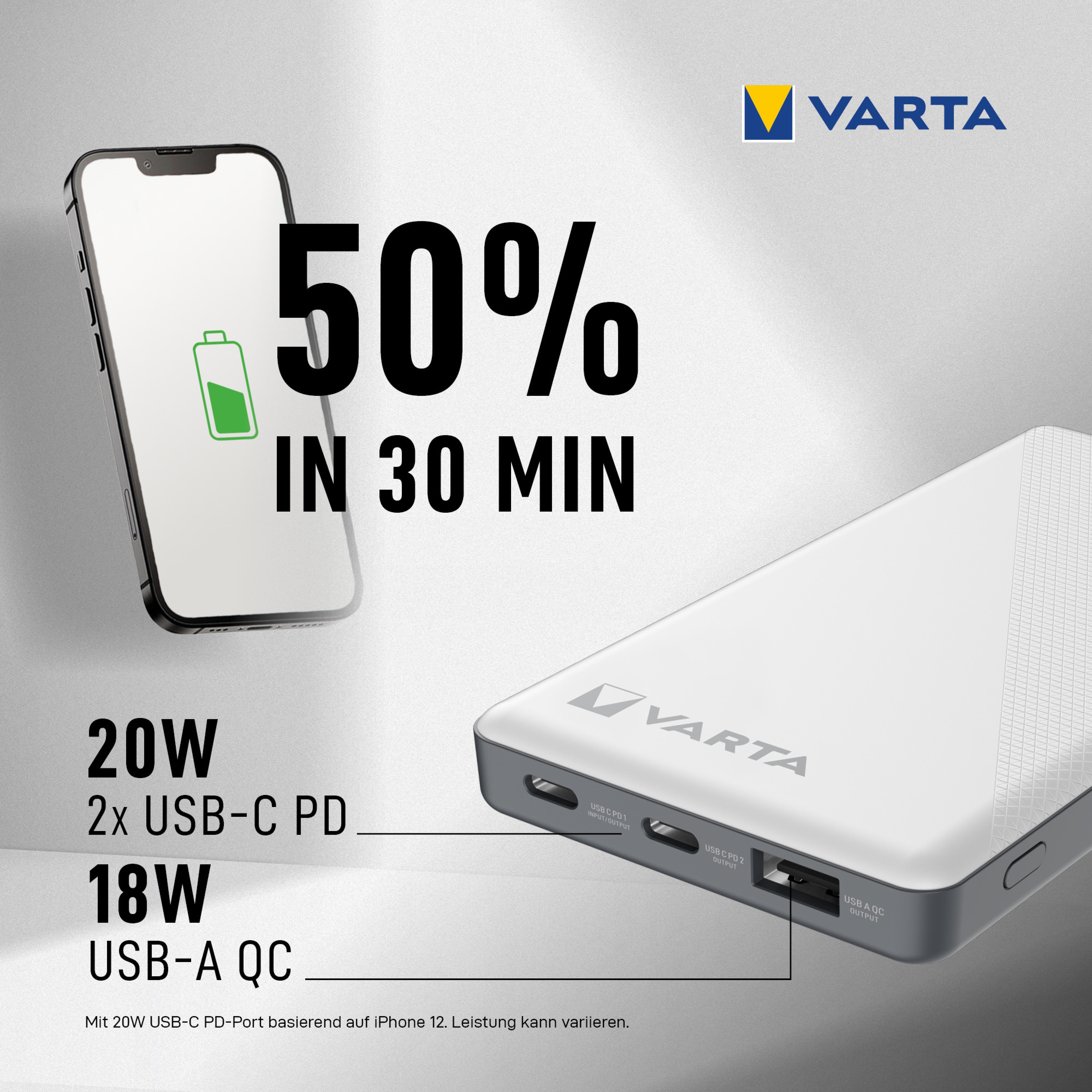 Varta Powerbank Energy 10000 mAh