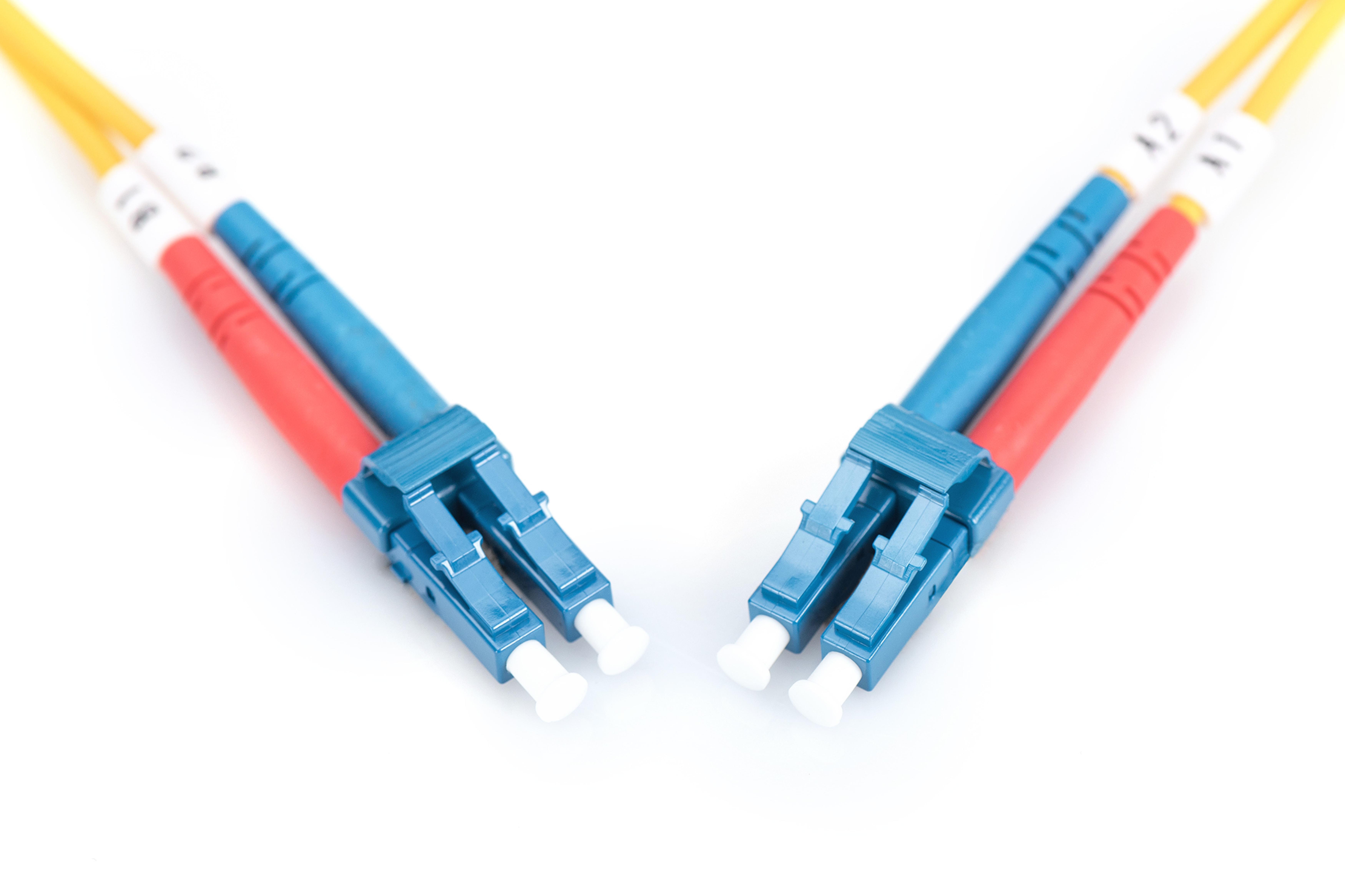 DIGITUS LWL Patchkabel LC -> LC 2.00m Singlemode Duplex OS2