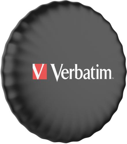VERBATIM MYFC-01B My Finder Coin Bluetooth Item Finder, 1er Pack, black