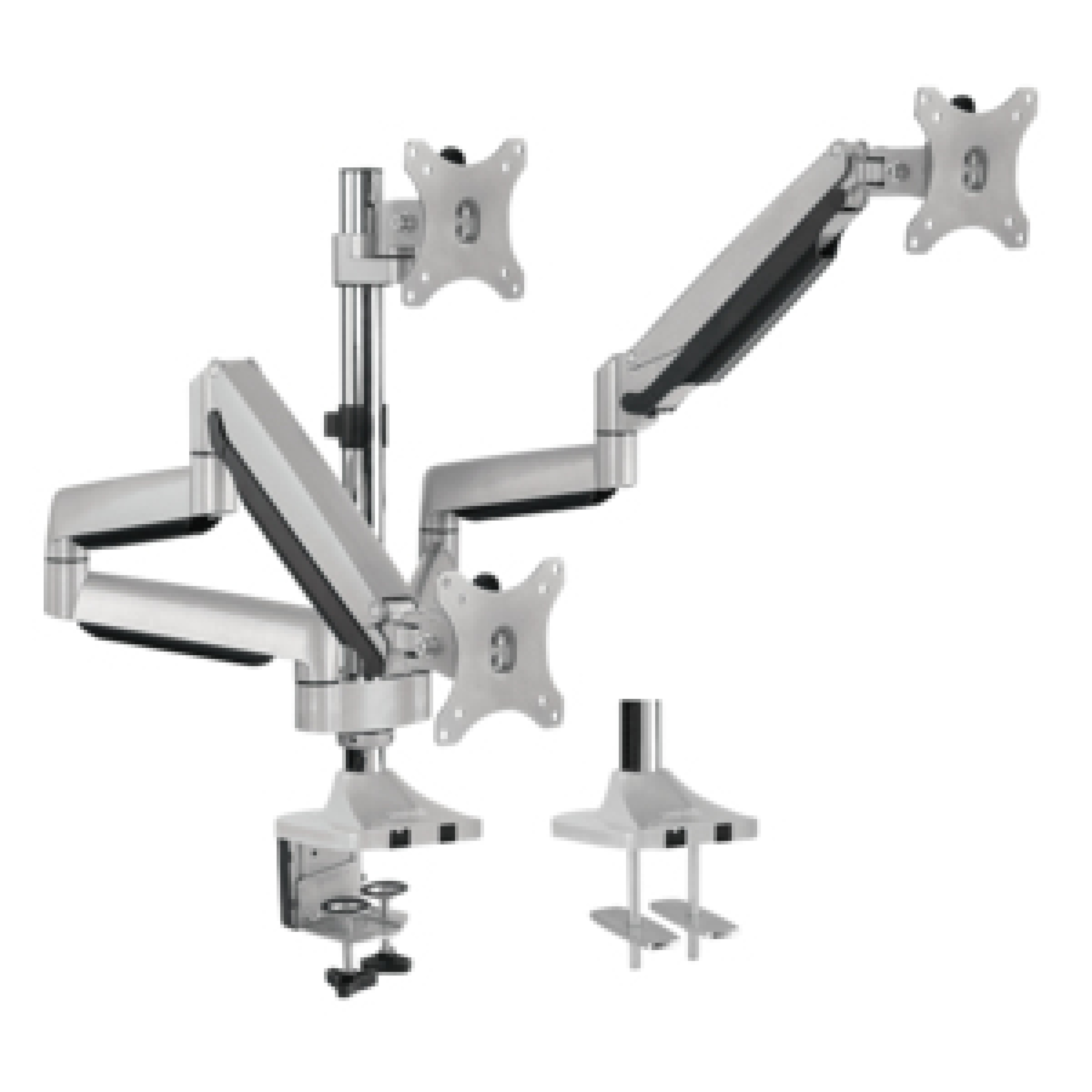 Logilink TIS 13"-32" 3TFT 2X4Gel. 1X1Gelenk silb. Max. 7KG