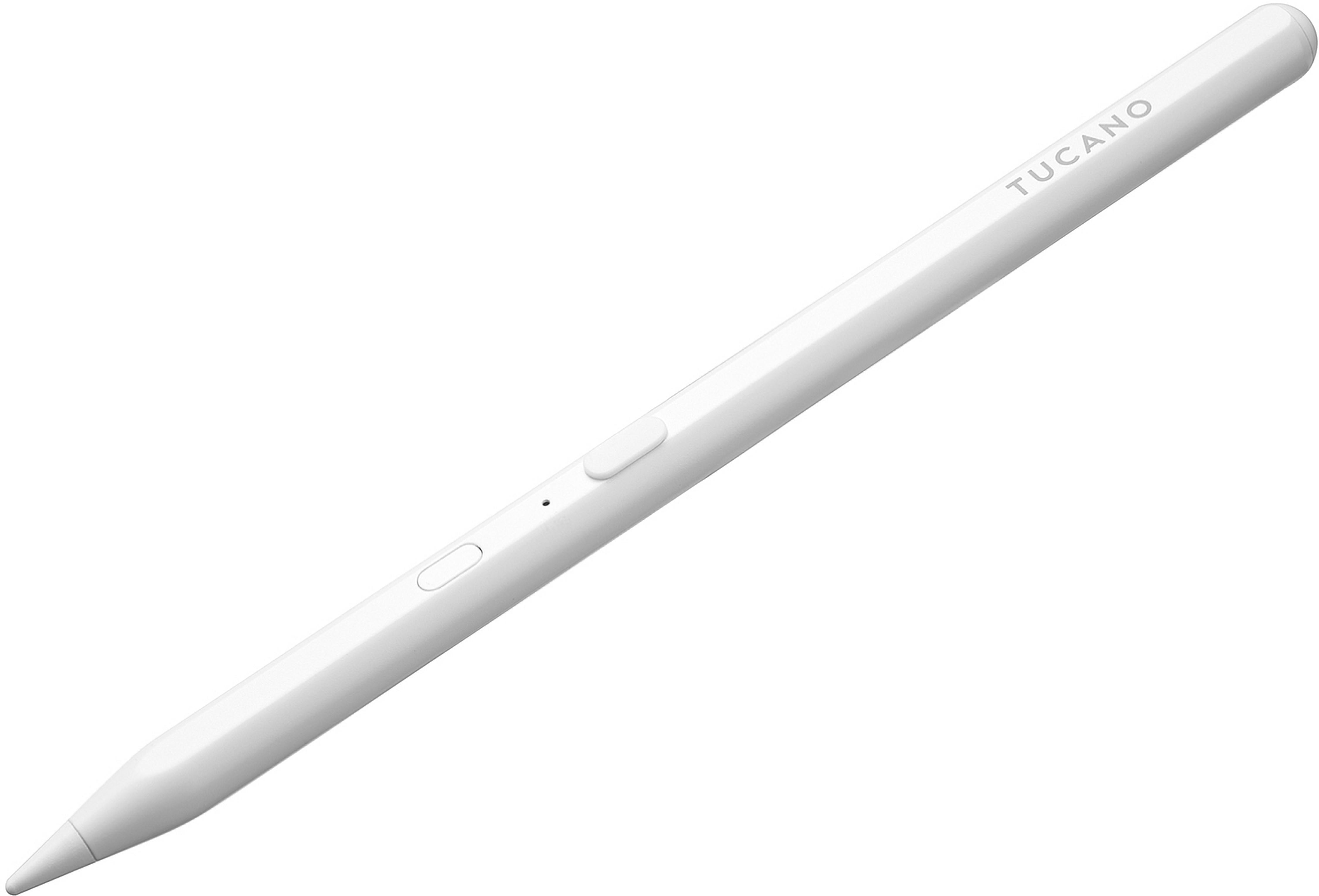 TUCANO UTILITY 3 Stylus Stift Pencil für alle Apple iPads (seit 2018), 50h Akkulaufzeit, weiß