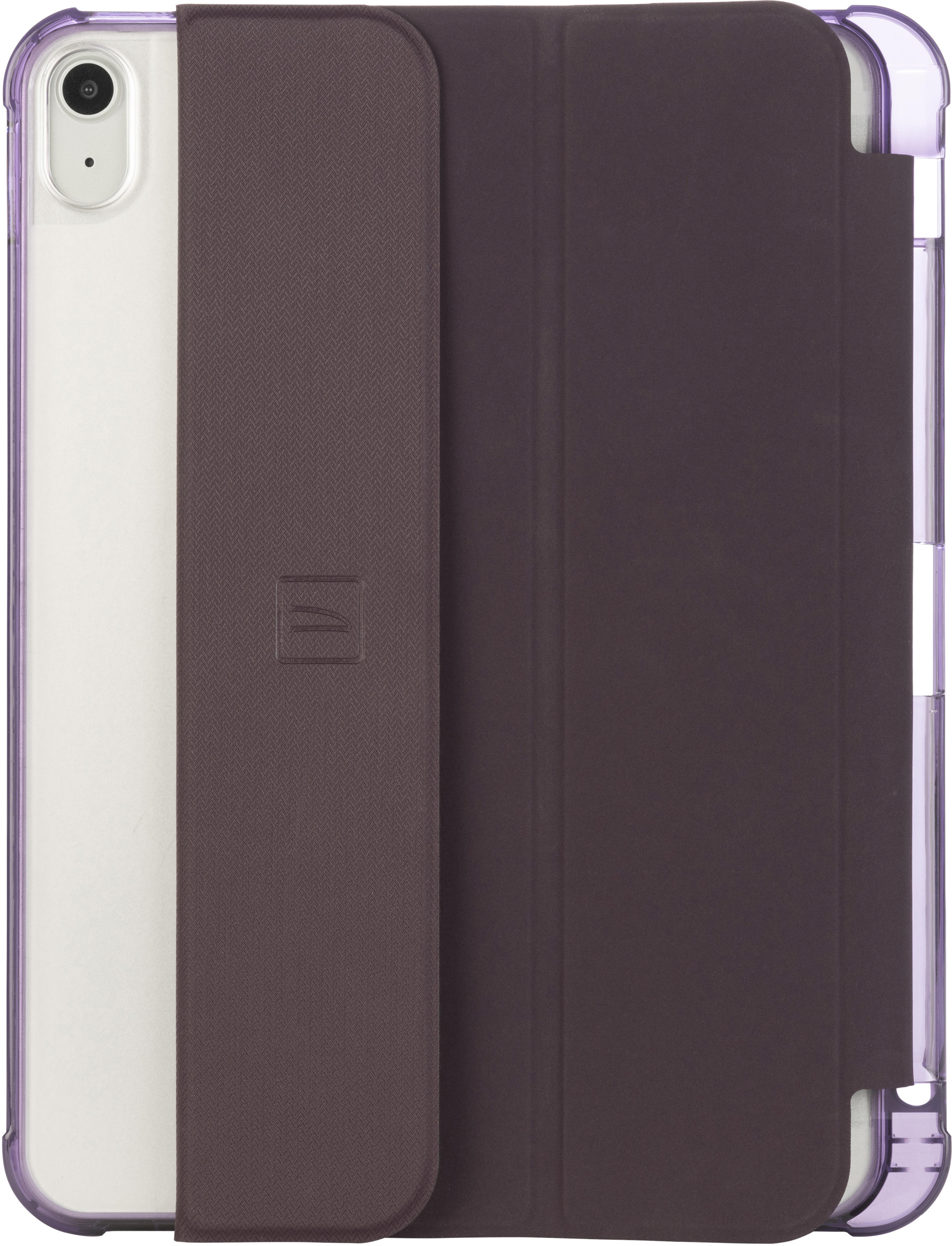 TUCANO SATIN Tablethülle mit Fallschutz Apple iPad 11" 11.Gen A16 / 10,9" 10.Gen Pflaume