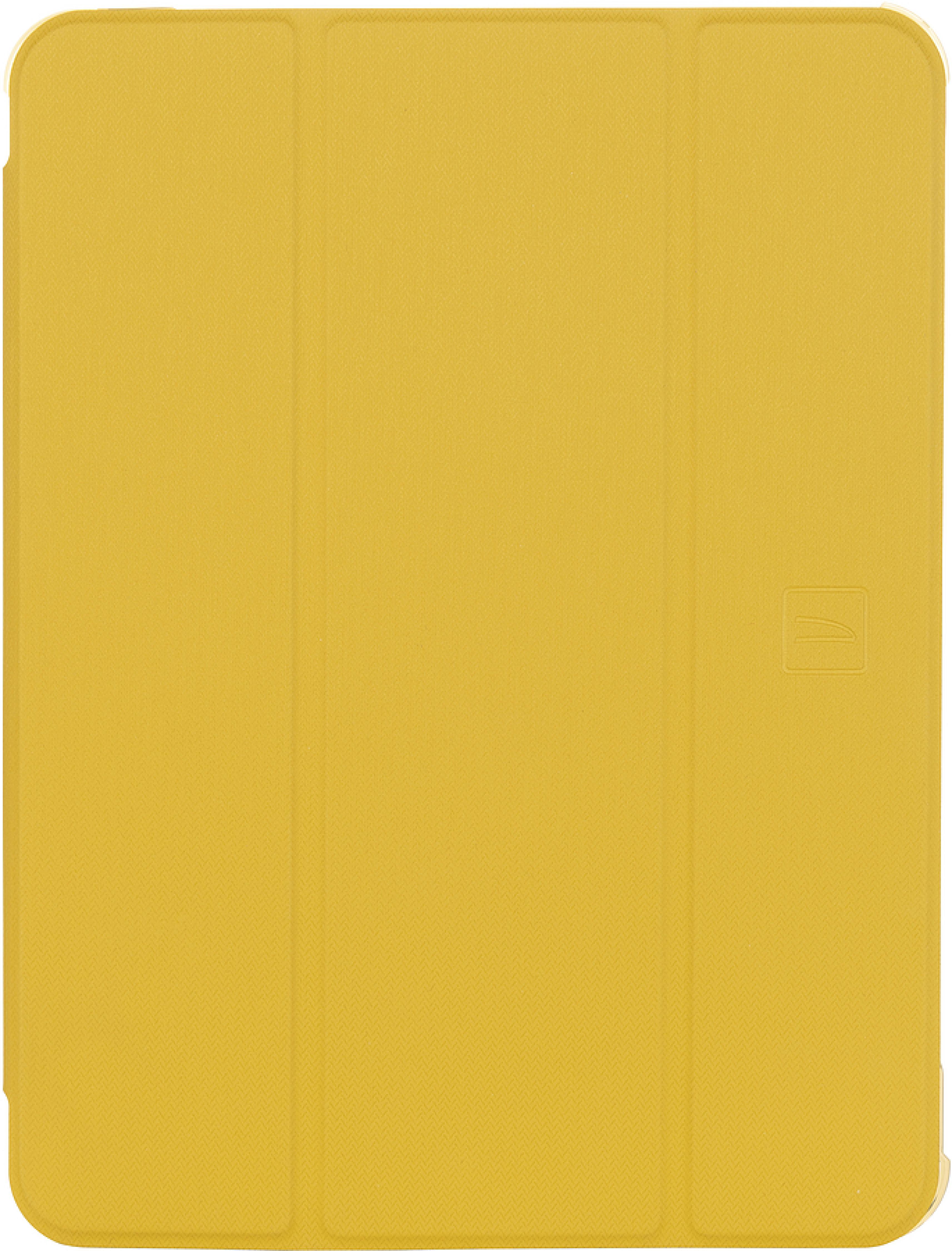 TUCANO SATIN Tablethülle mit Fallschutz Apple iPad 11" 11.Gen A16 / 10,9" 10.Gen Senfgelb