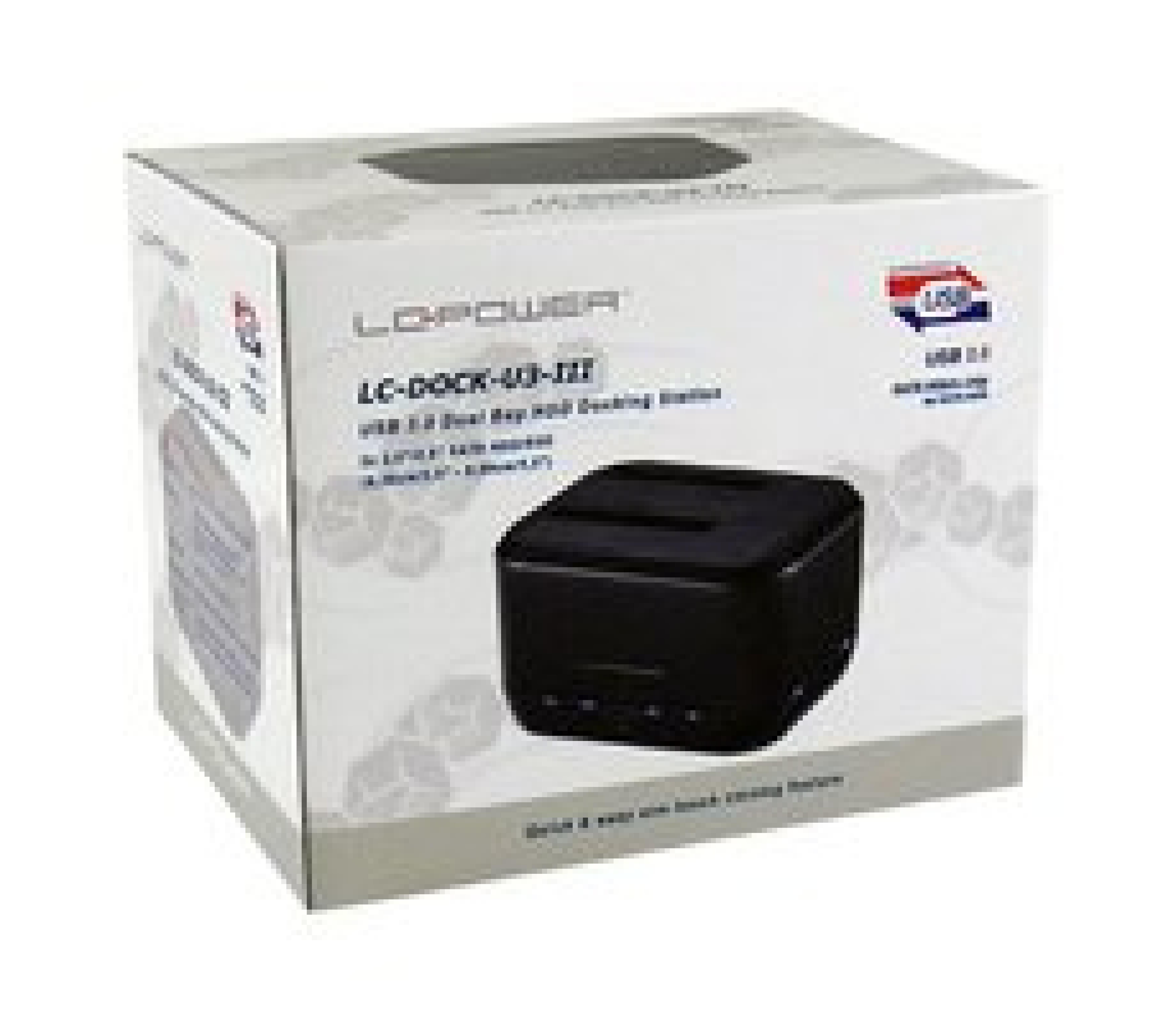 LC-Power Dockingstation USB 3.0 6,3cm/8,9cm SATA/SSD retail