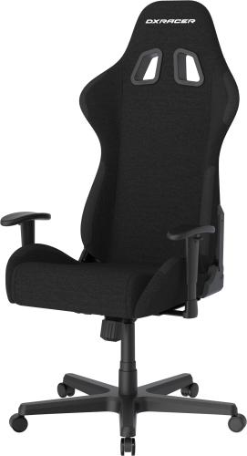 DXRACER Formula Gaming Chair Regular L, Wasserabweisender Stoff, schwarz