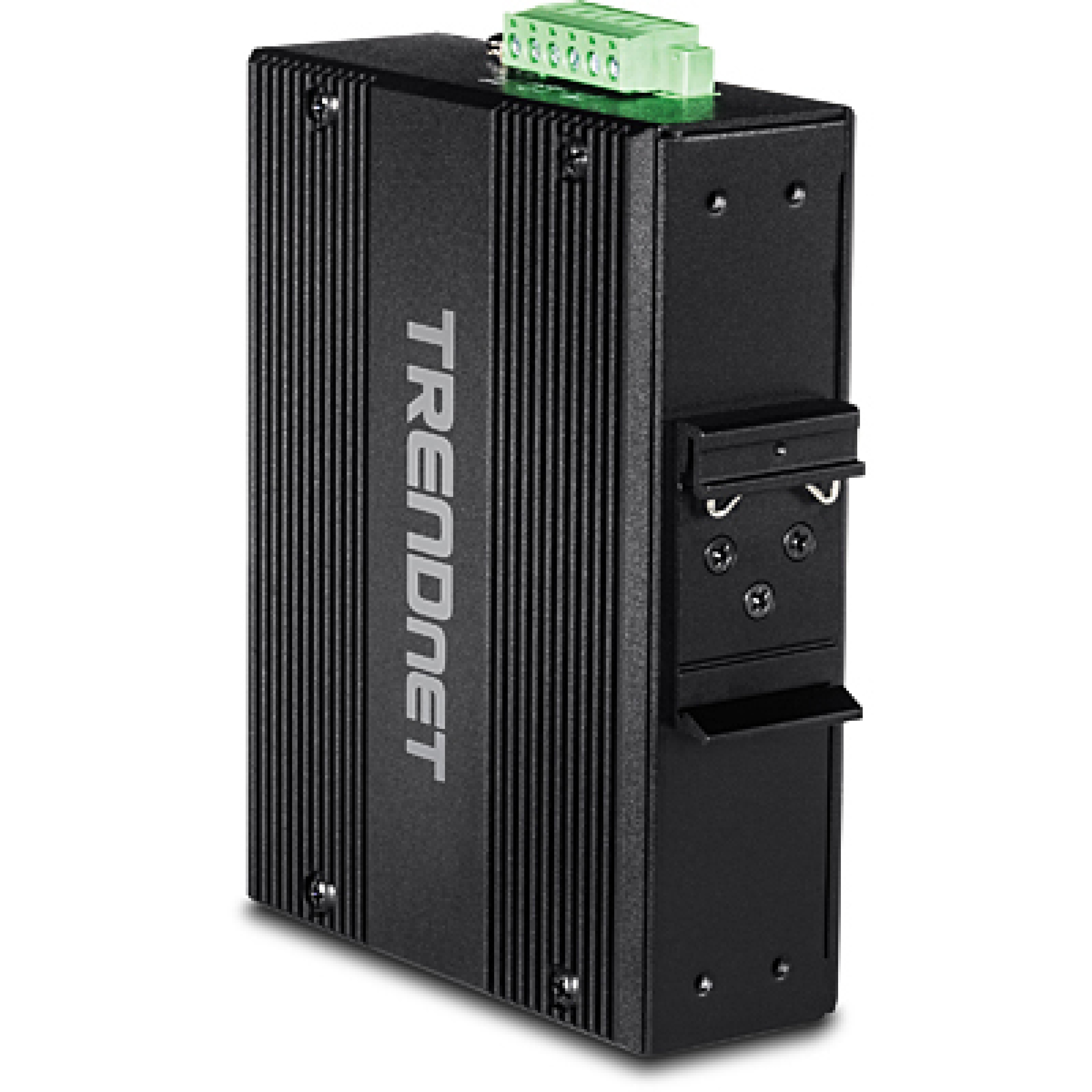 TRENDnet Industrie Switch 6 Port Gbit PoE IP30 Metall