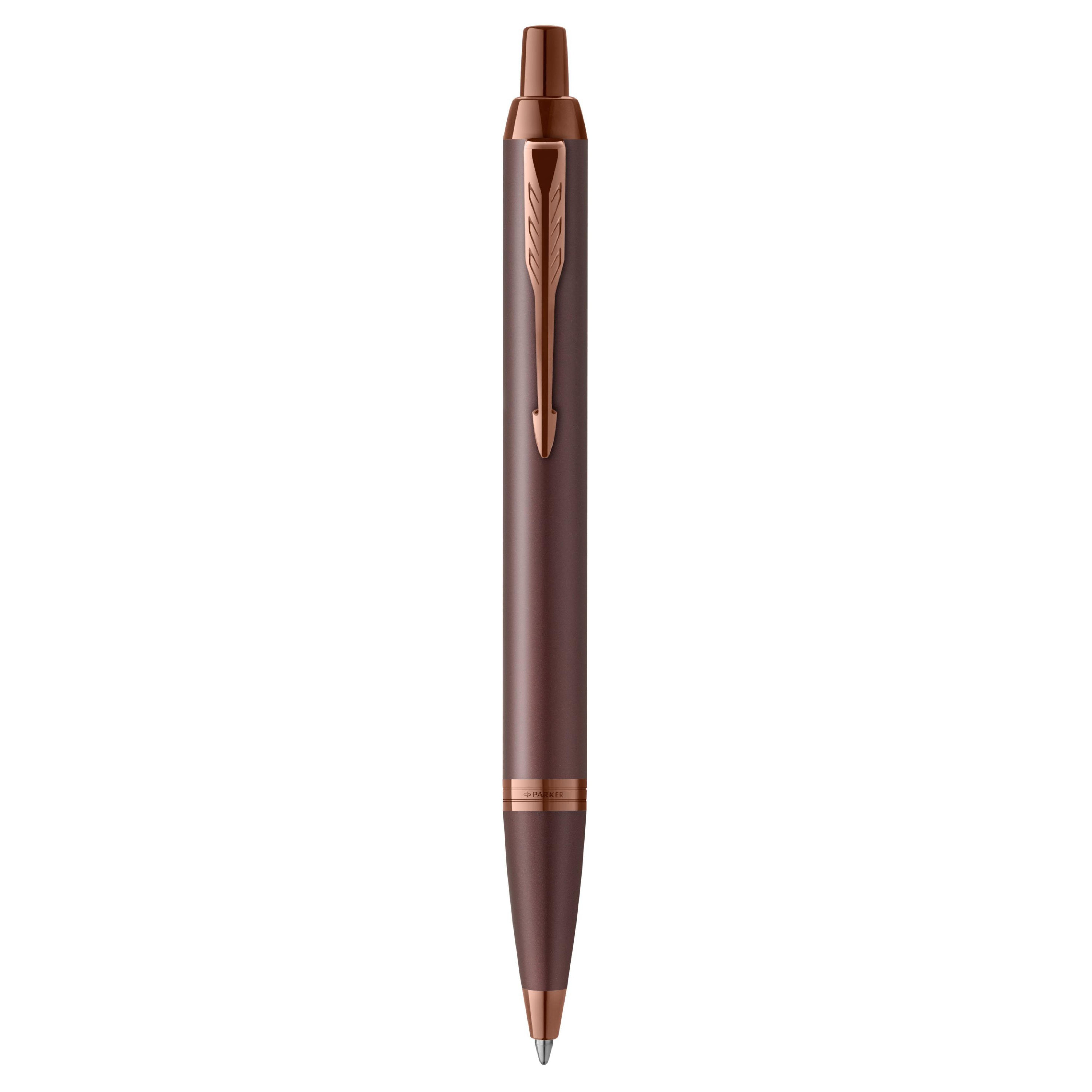PARKER Kugelschreiber IM Monochrome Burgundy PVD M Blau Geschenkb