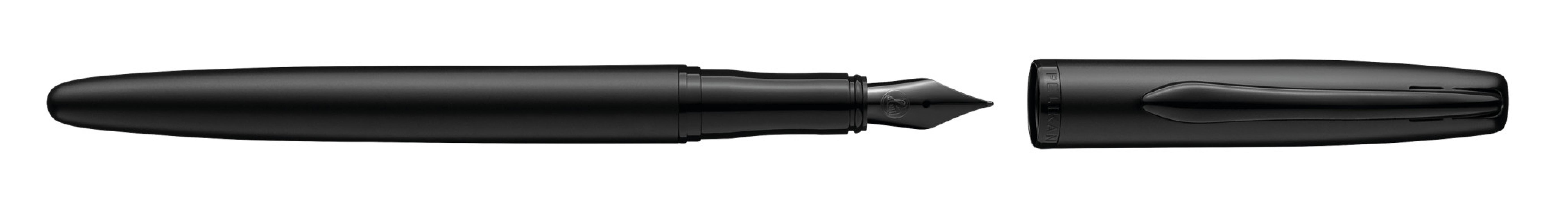 Pelikan Fueller&Kugelschreiber Jazz Noble Elegance Carbon Sw Geschenkb
