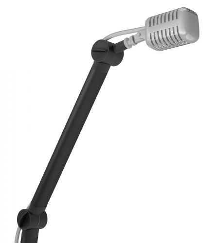 RAIDSONIC Mikrofon-Halter mit Tischhalterung und Kabelmanagment, schwarz