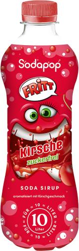 SODAPOP FRITT Sirup Kirsche 500ml für 10 Liter
