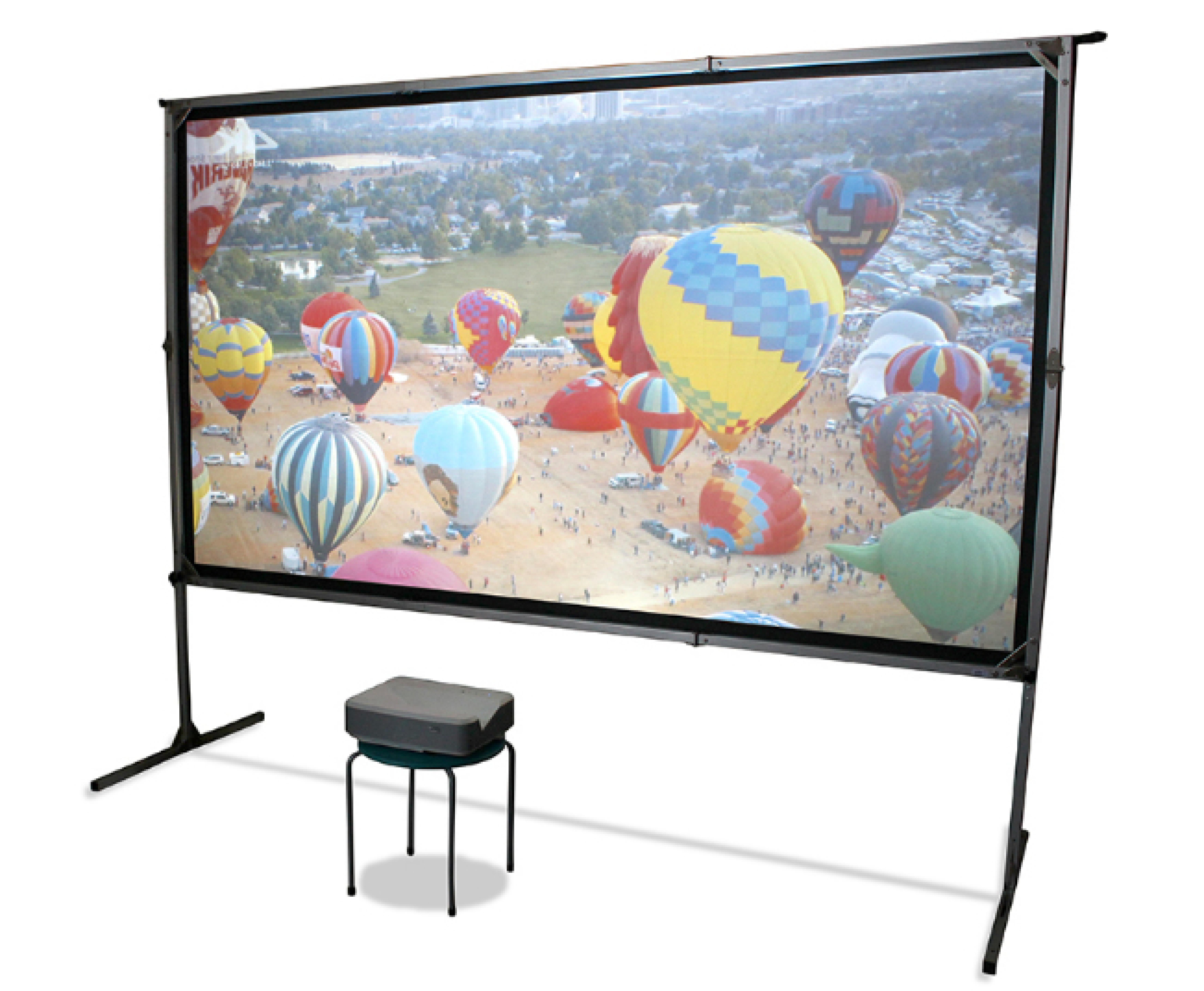 Elite Screens Outdoor 16:9 299*168cm Yard Master2 Dual silb.