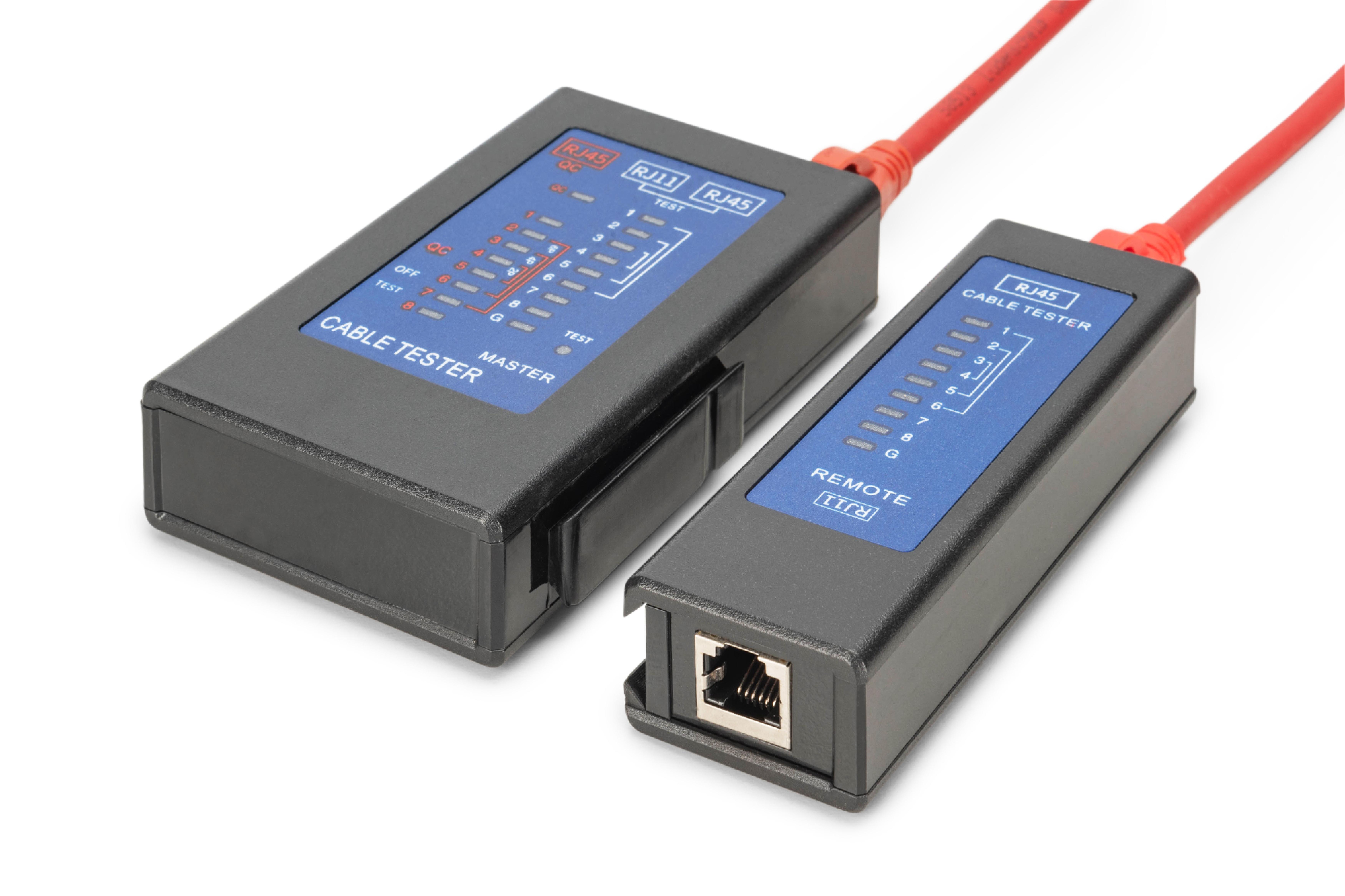 DIGITUS Netzwerkkabel Tester RJ45