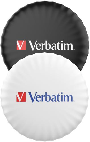 VERBATIM MYFC-02BW My Finder Coin Bluetooth Item Finder, 2er Pack, Black / White