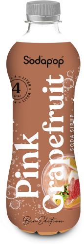SODAPOP Pink Grapefruit Bar Sirup 500ml für 4 Liter