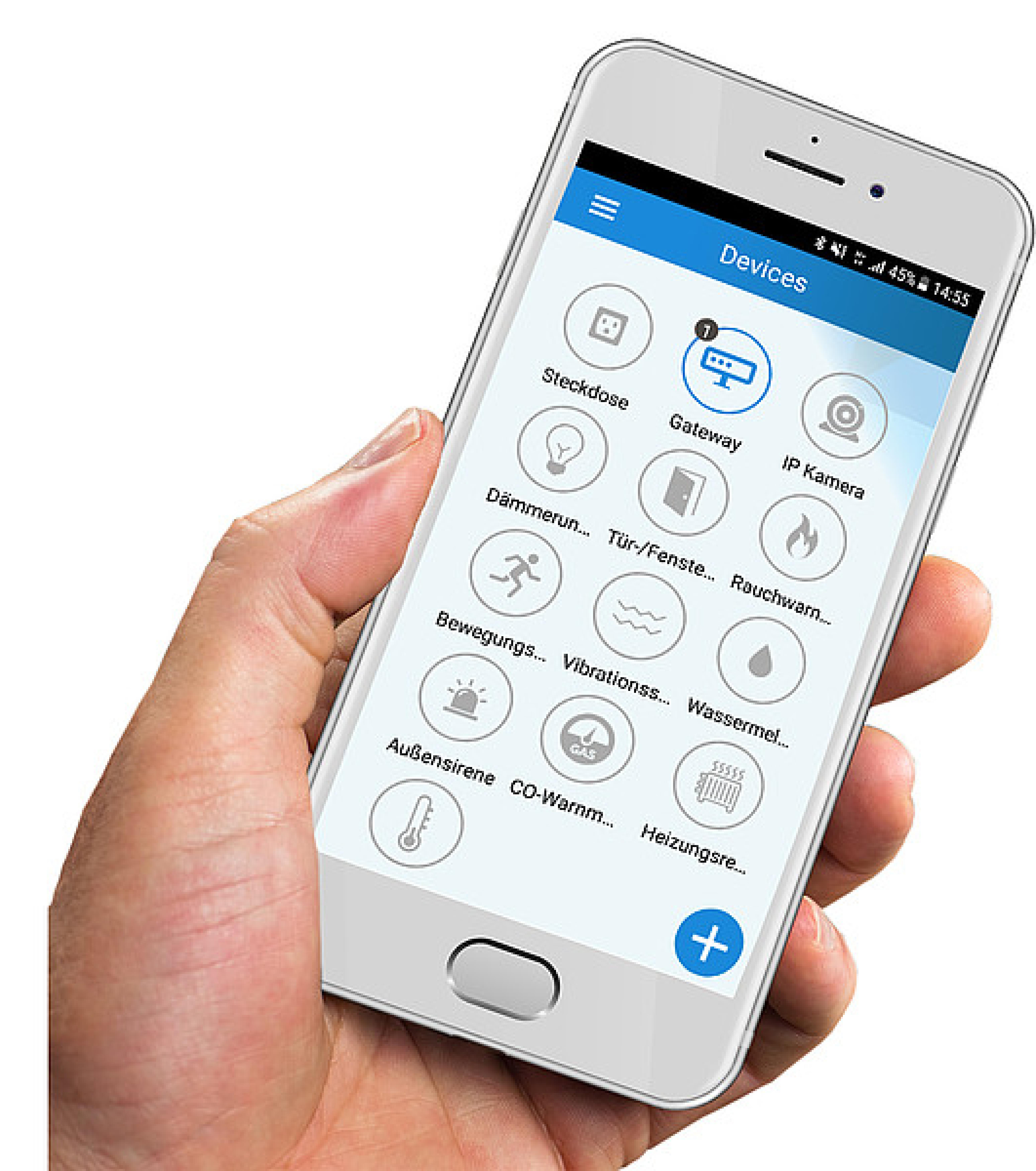 Olympia Alarmsystem ProHome 8700 WLAN/GSM weiss