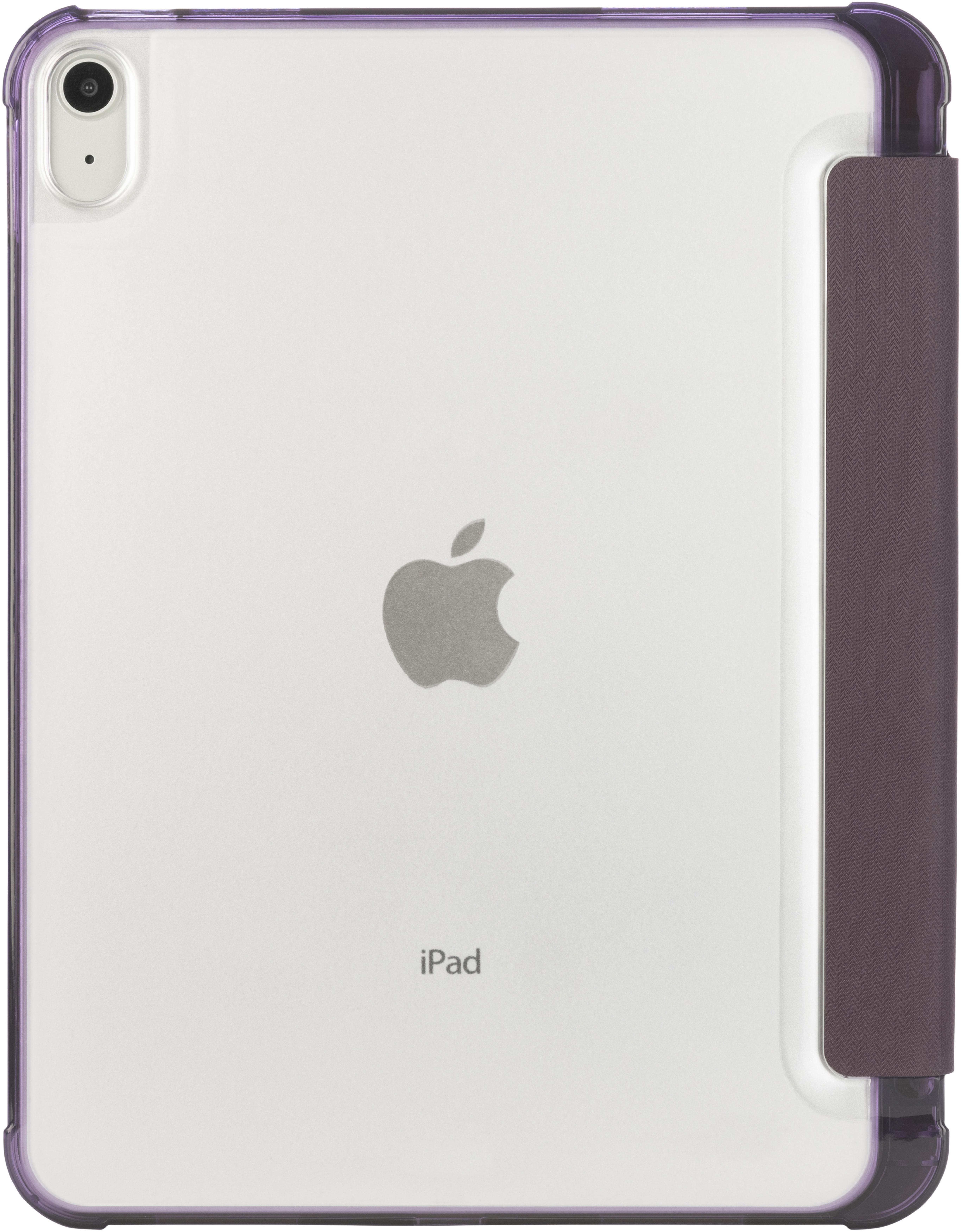 TUCANO SATIN Tablethülle mit Fallschutz Apple iPad 11" 11.Gen A16 / 10,9" 10.Gen Pflaume
