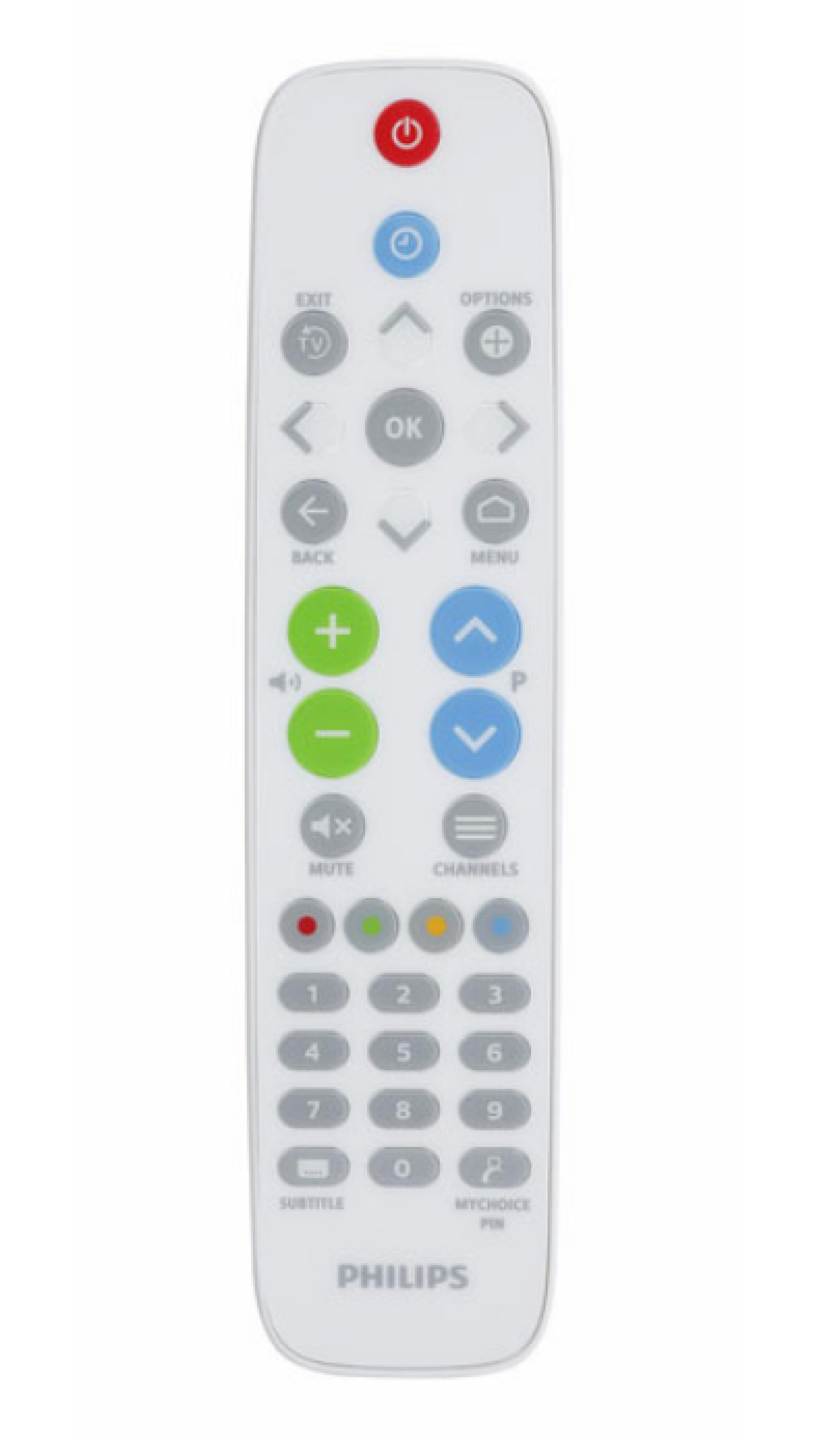 PHILIPS Hotel TV 22AV1604B/12 White Healthcare Remote