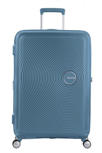 AMERICAN TOURISTER Soundbox Spinner 77/28 TSA Expandable Stone Blue AMERICAN TOURISTER Soundbox Spinner 77/28 TSA Expandable Stone Blue