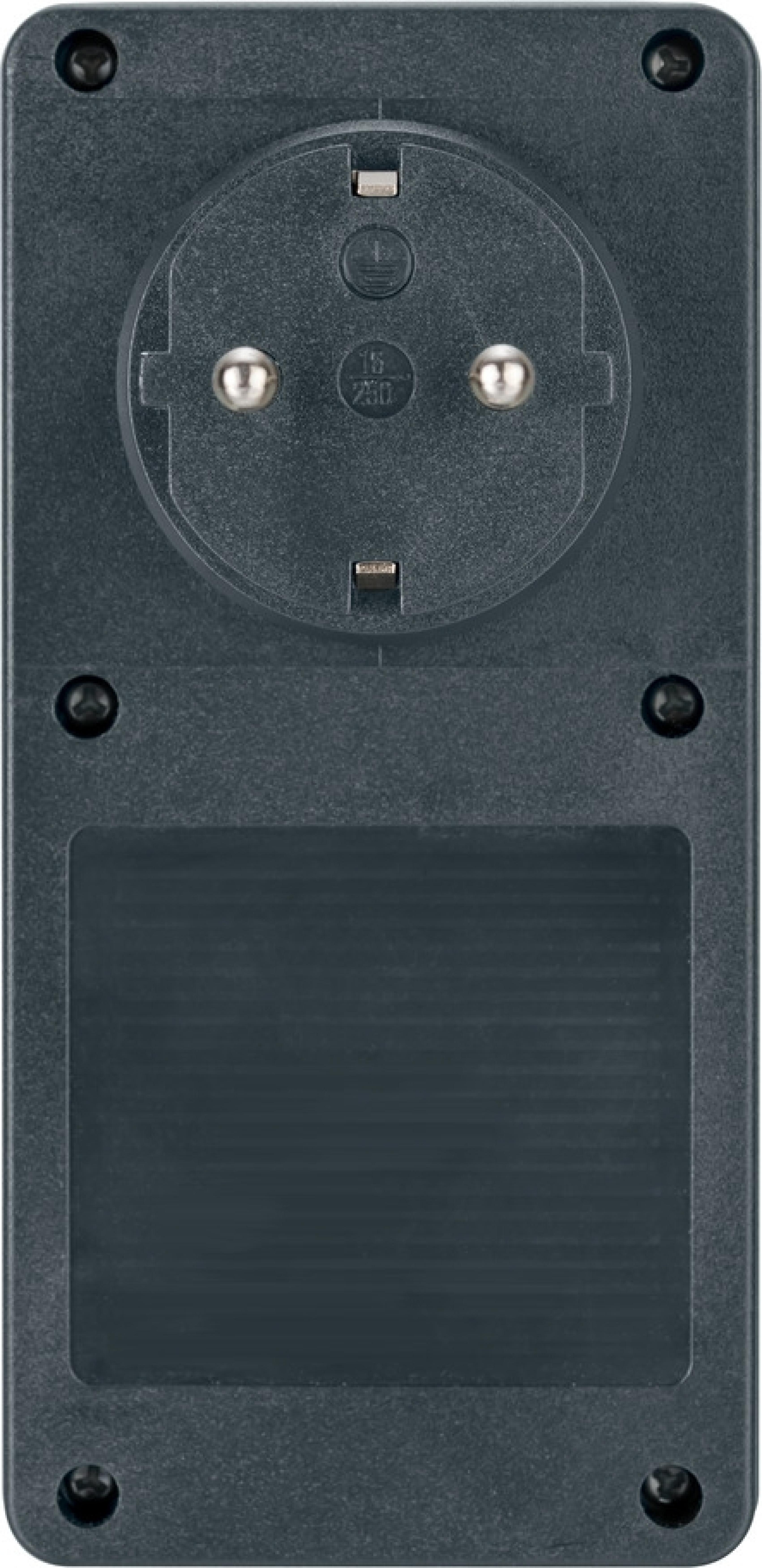 Brennenstuhl Timer mit Daemmerungssensor mechan. IP44 anthr.
