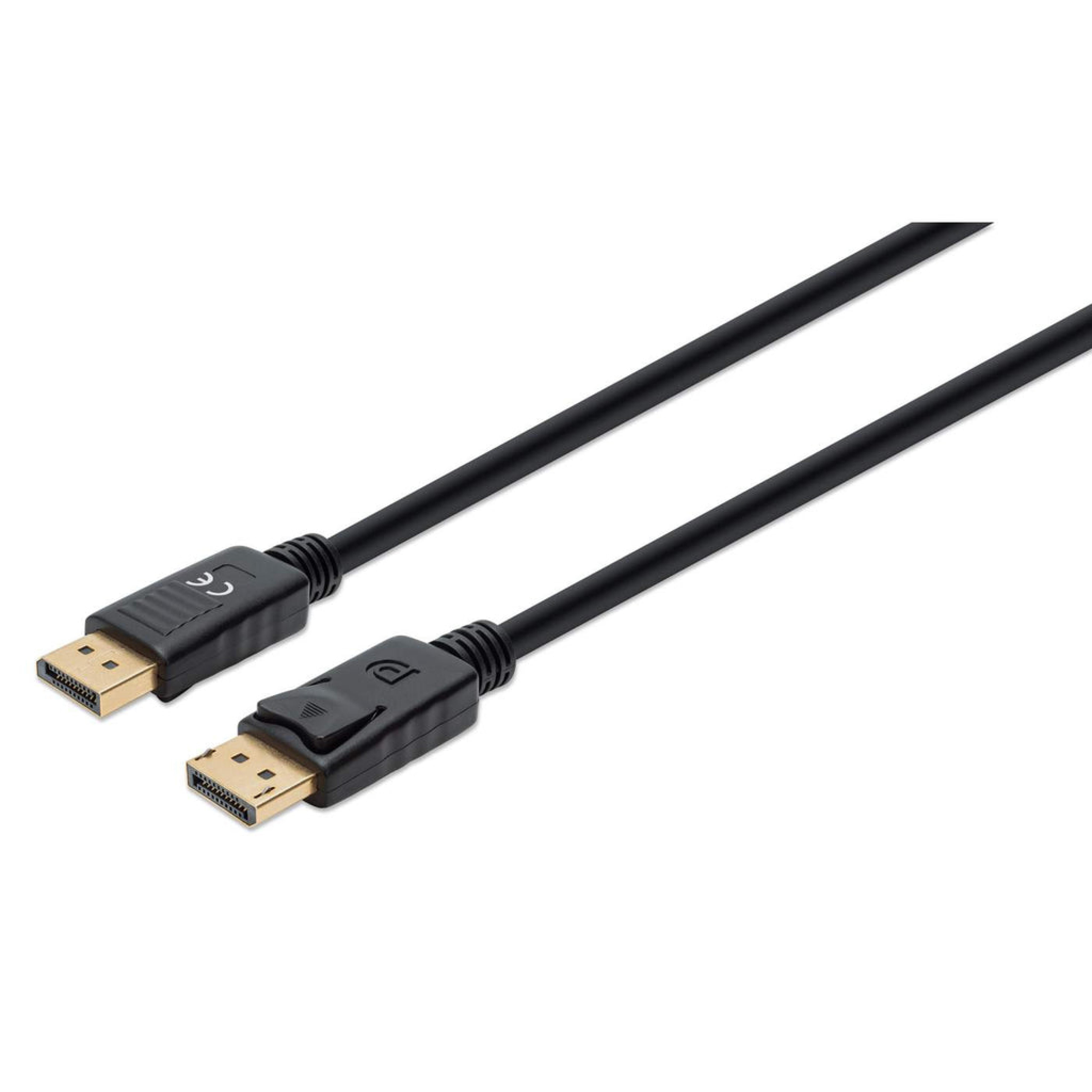 MANHATTAN 8K@60Hz DisplayPort 1.4 Kabel Stecker/Stecker 2m