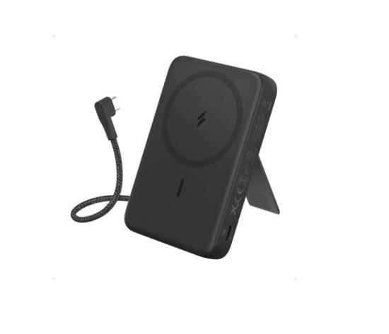 ANKER Wireless Powerbank Zolo mit integriertem USB-C-Kabel, 10000mAh, Black