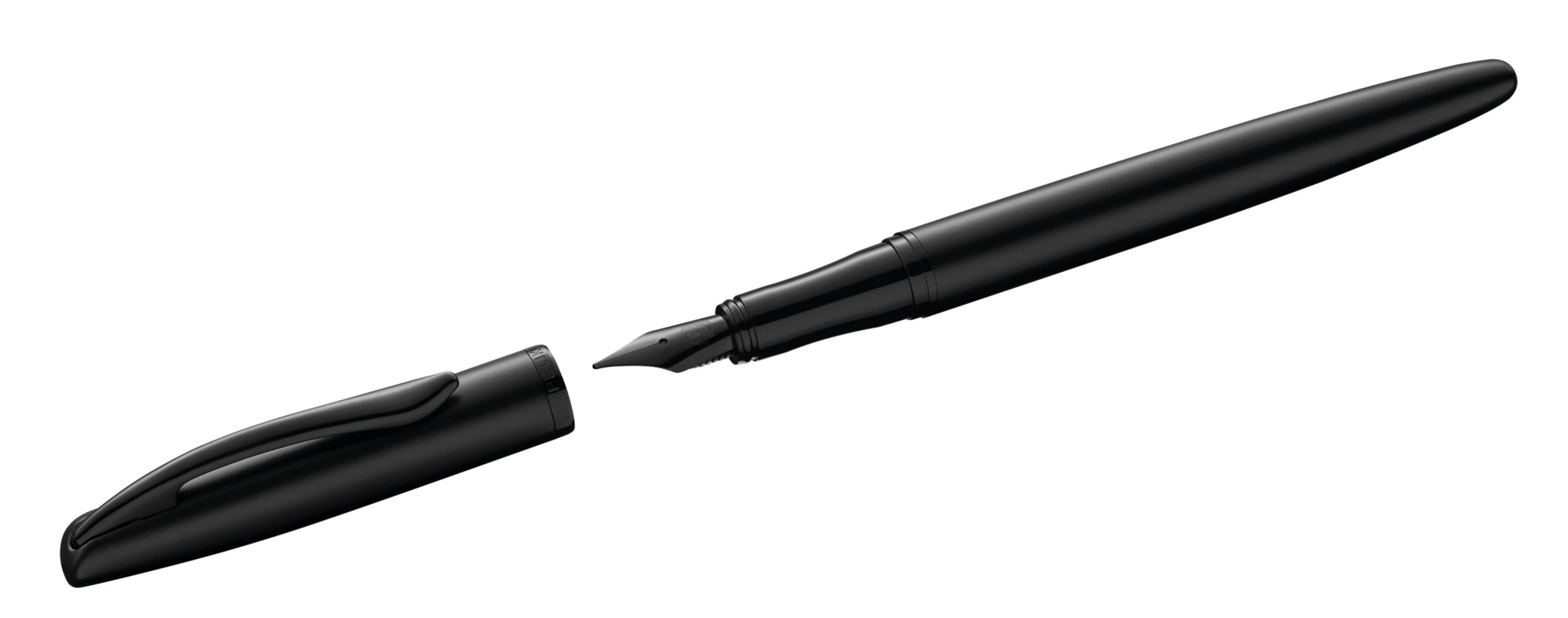 Pelikan Fueller&Kugelschreiber Jazz Noble Elegance Carbon Sw Geschenkb