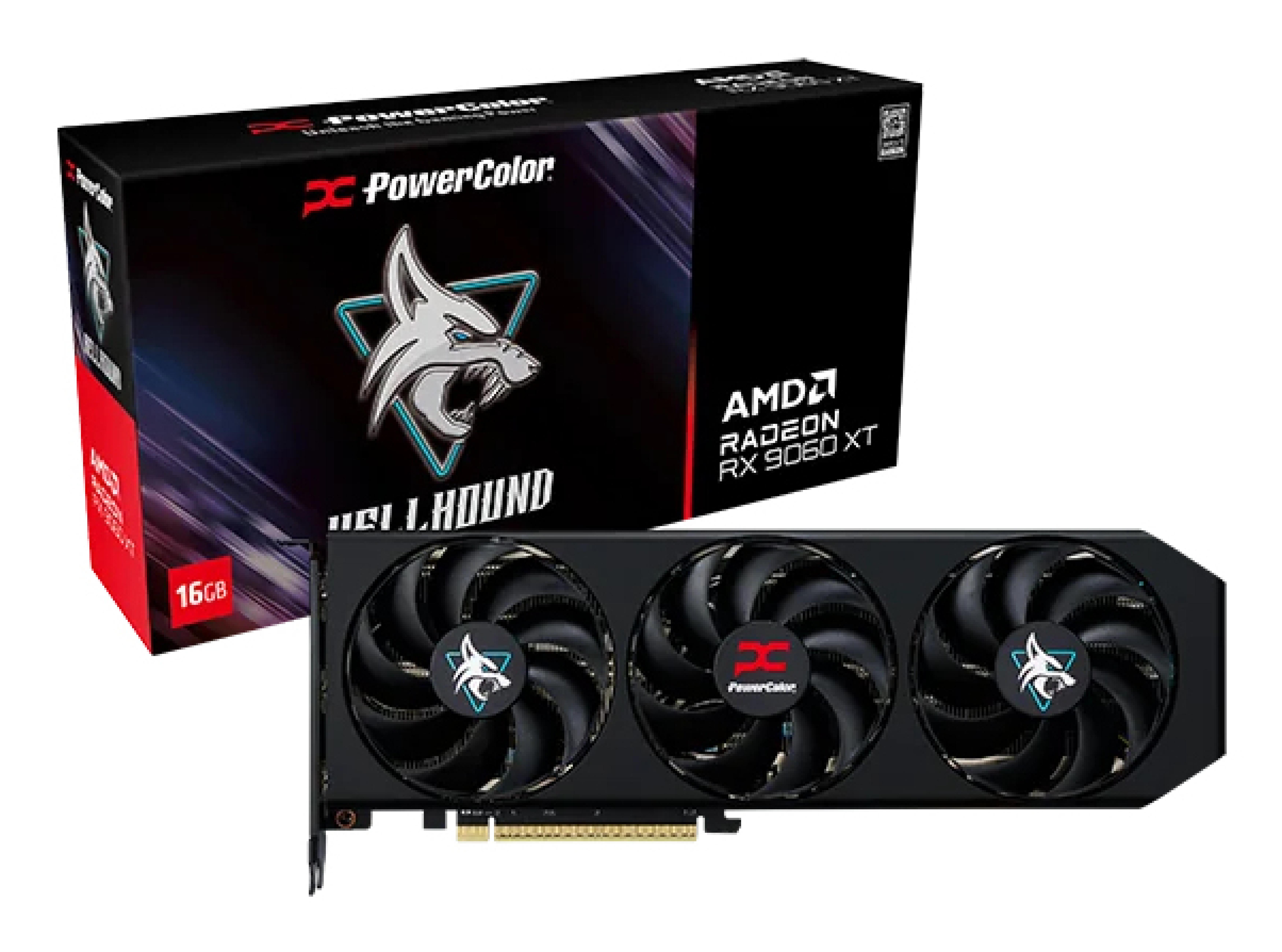Powercolor Radeon RX9060XT Hellhound OC 16GB