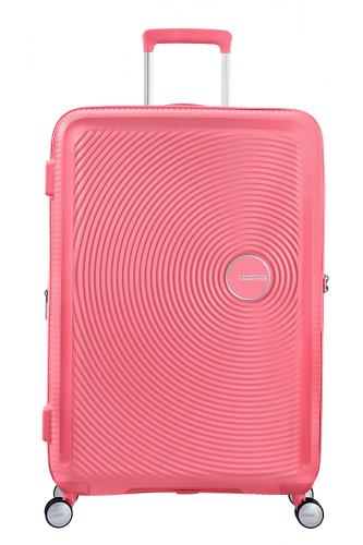 AMERICAN TOURISTER Soundbox Spinner 77/28 TSA Expandable Sun Kissed Coral AMERICAN TOURISTER Soundbox Spinner 77/28 TSA Expandable Sun Kissed Coral
