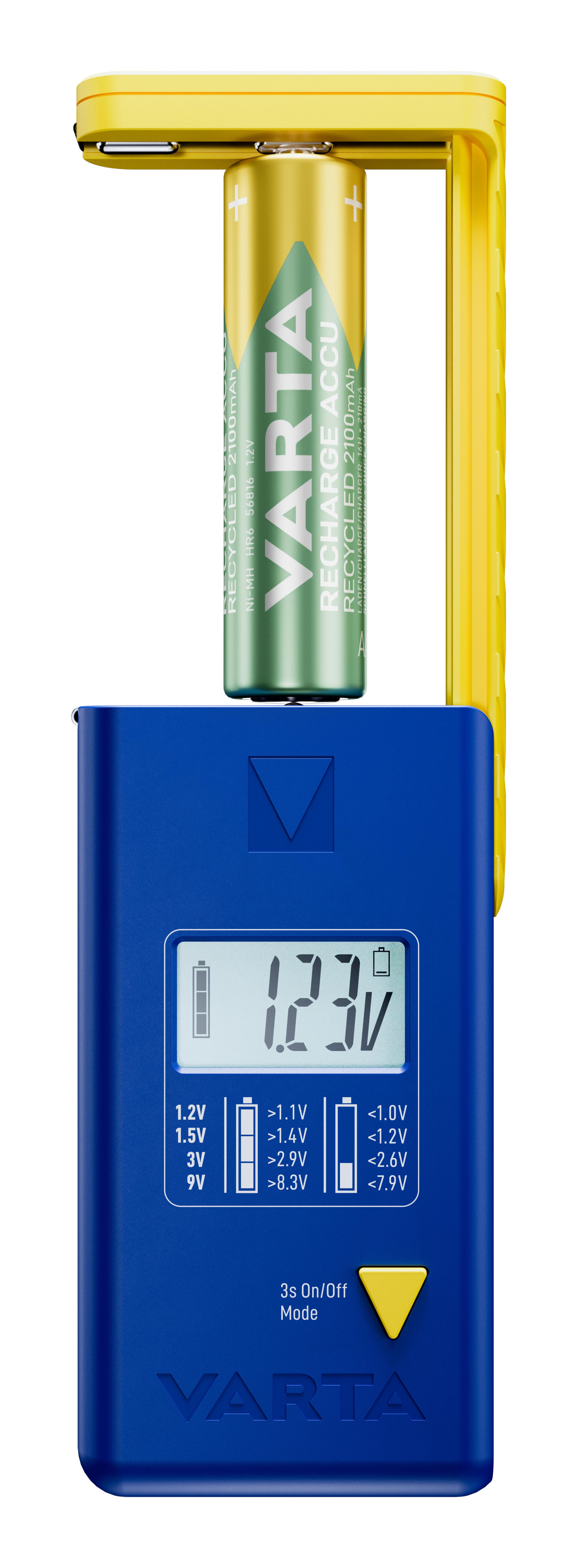 Varta Batterie Tester LCD Digital
