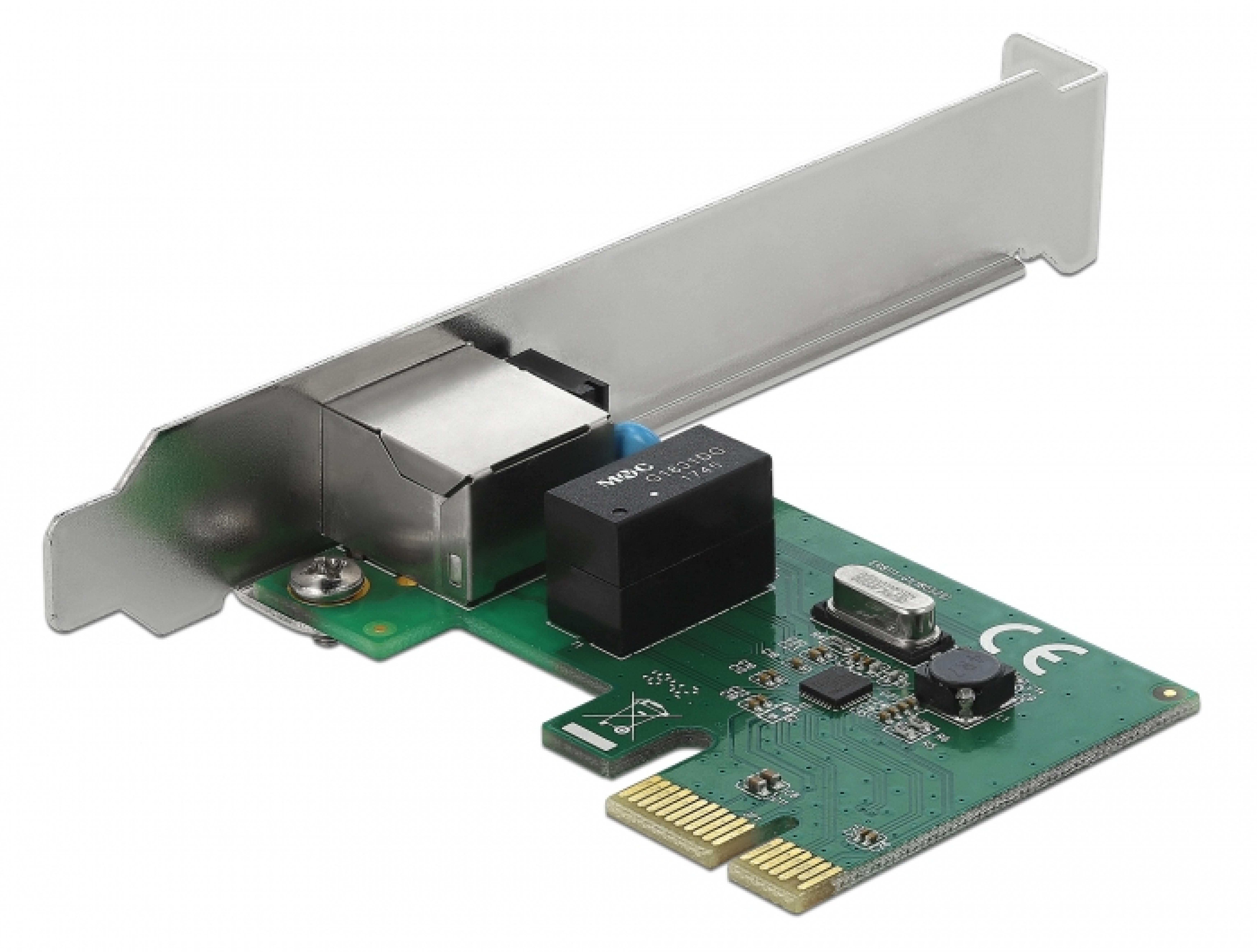 DELOCK Gigabit LAN 1x RJ45 +Low Profile Delock