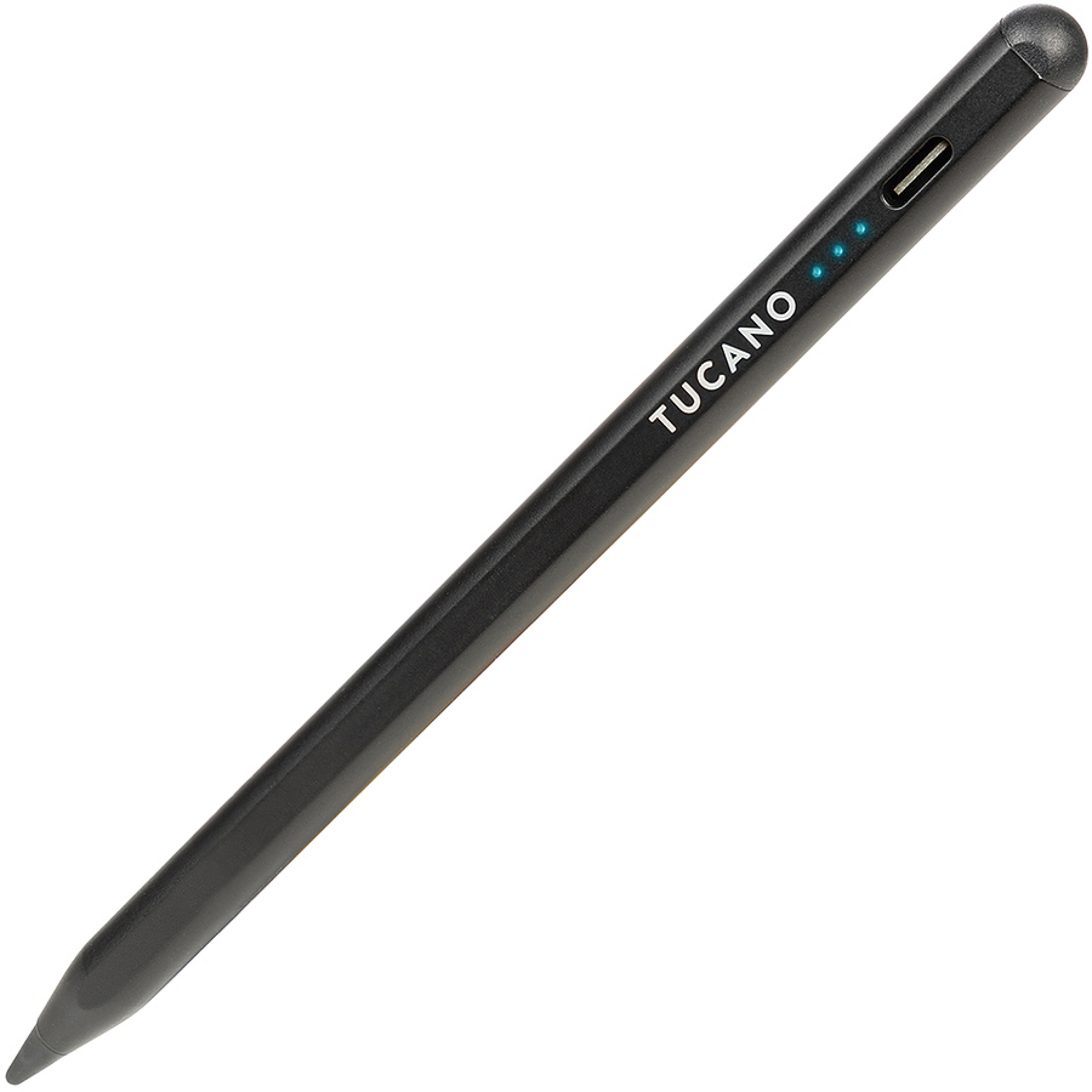 TUCANO UTILITY Stylus Stift für Tablets 95% devices (iPhone, smartphone and tablet), all iPads, schwarz