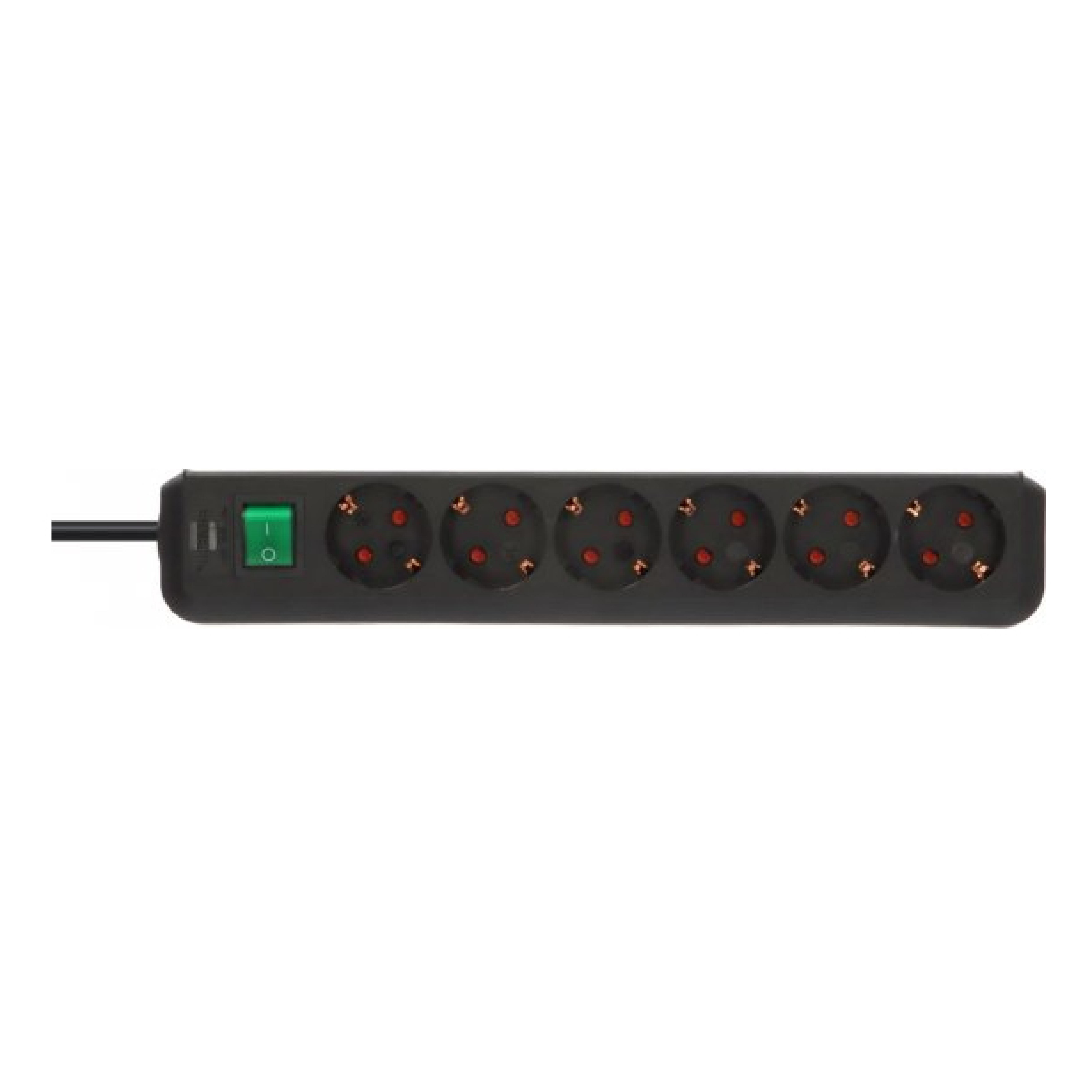 Brennenstuhl Steckdosenleiste ECO-Line 6x 3m Schalter