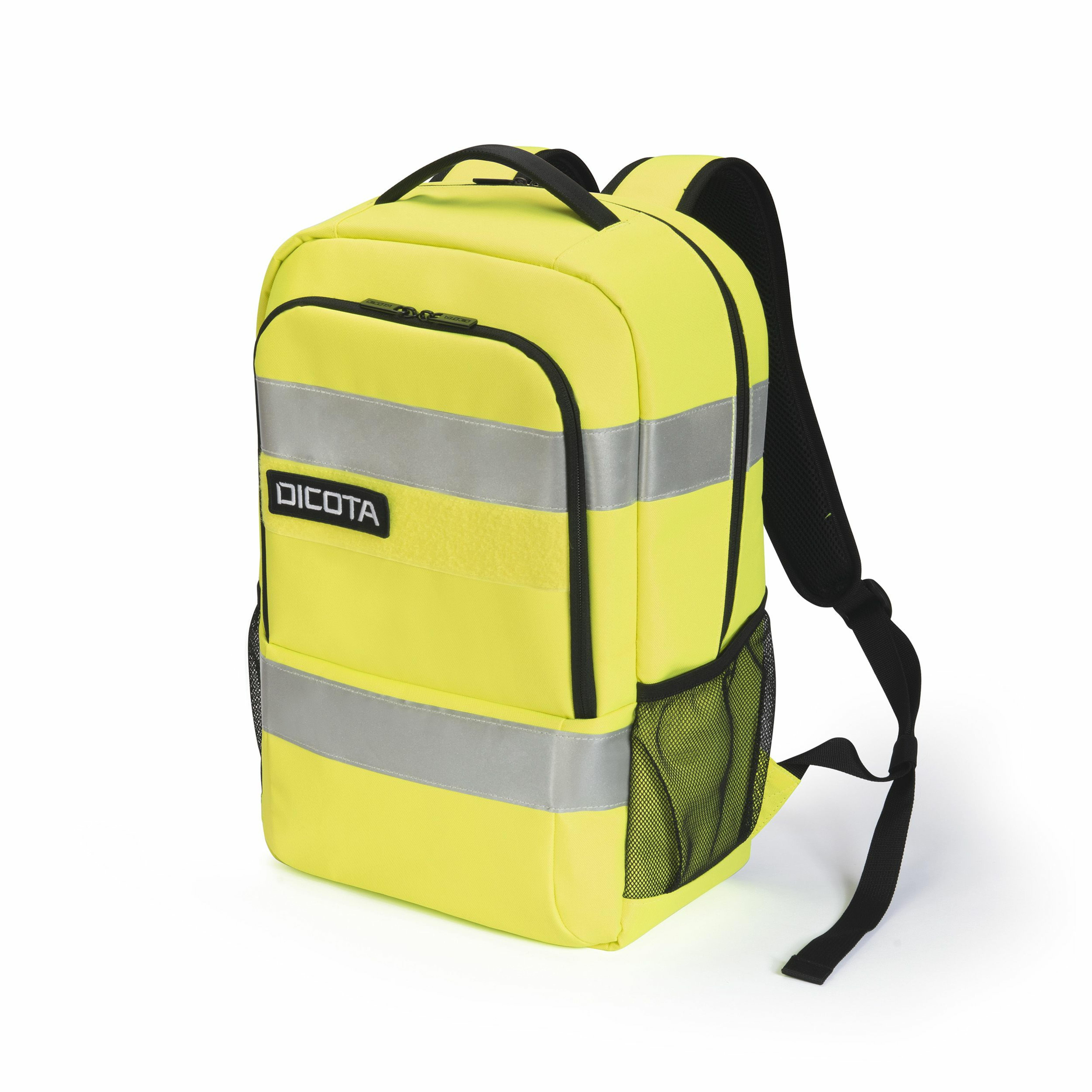Dicota Backpack HI-VIS Base 24 litre yellow