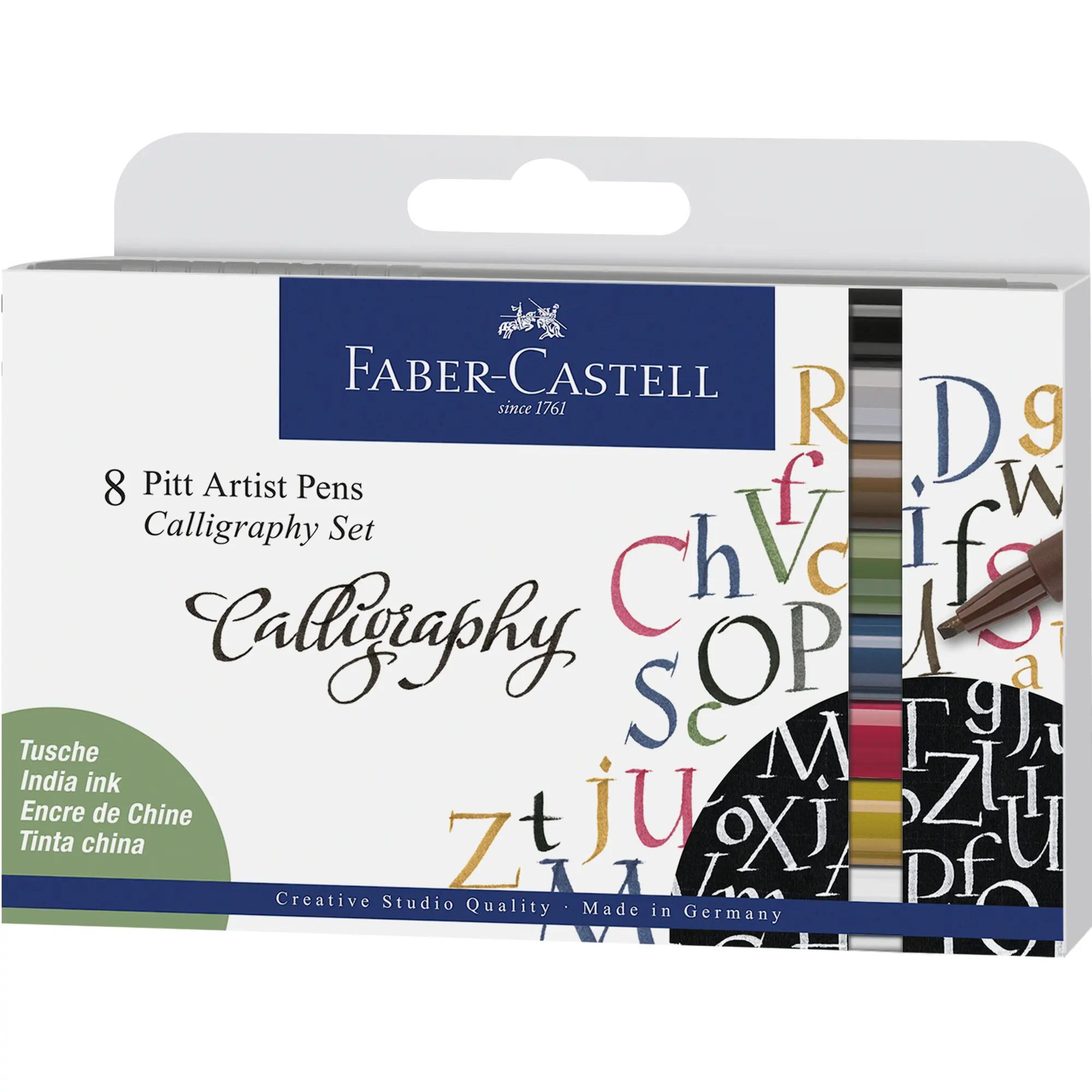 FABER-CASTELL Tuschestift Pitt Artist Pen C 8x