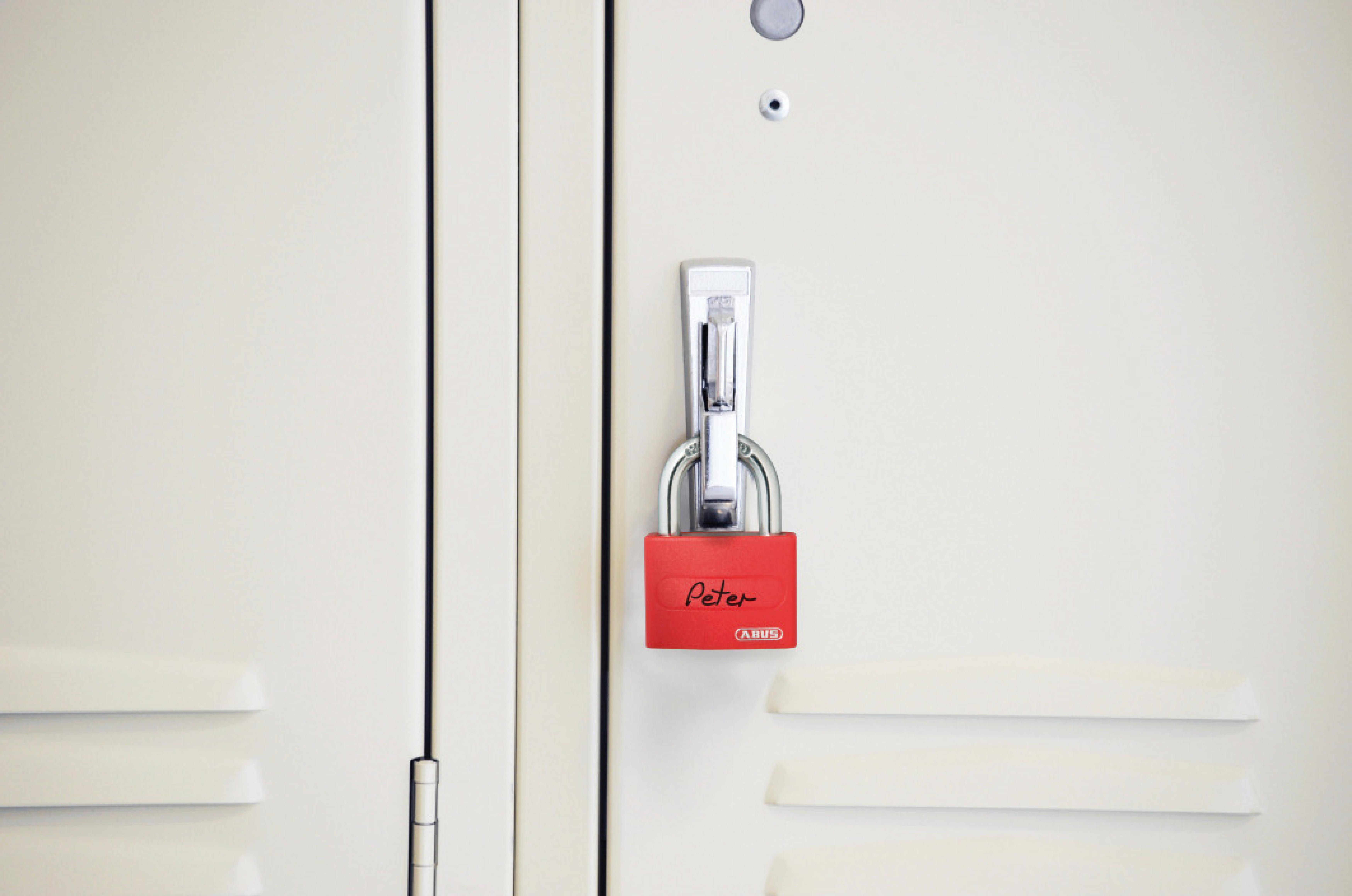 ABUS T65AL/40 Aluminium-Hangschloss, rot