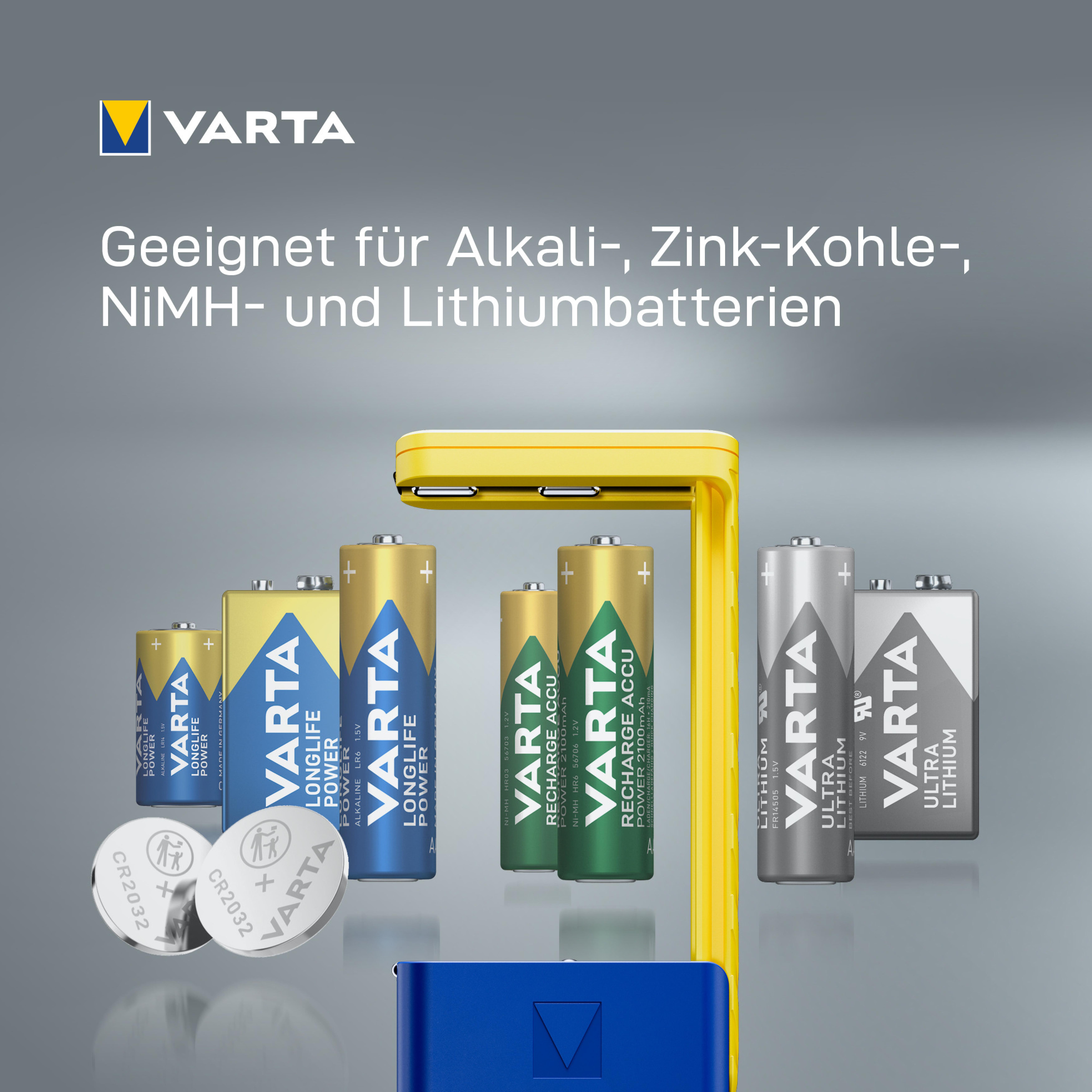 Varta Batterie Tester LCD Digital