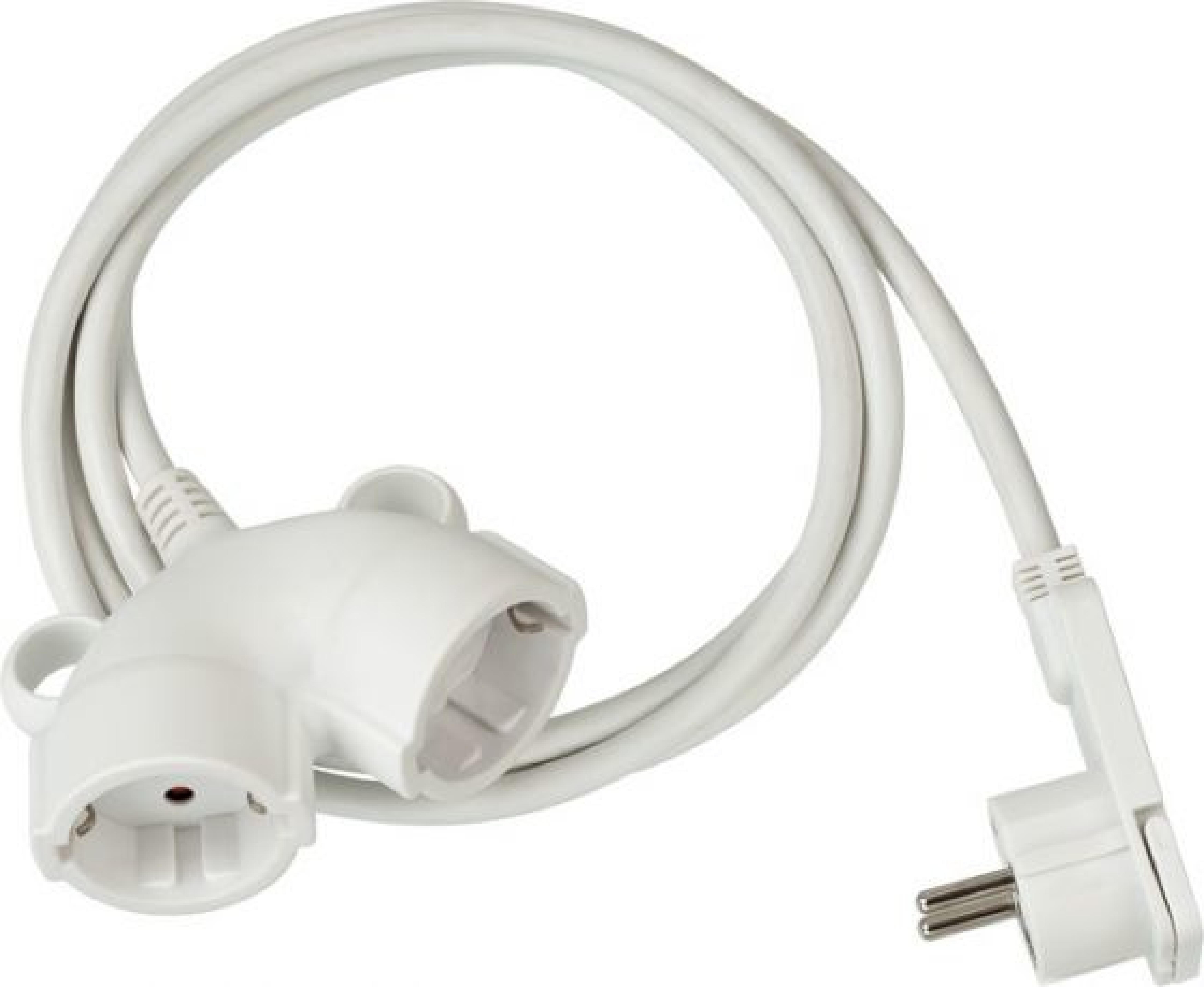 Brennenstuhl Verlaengerungskabel 5m H05VV-F3G1.5 weiss