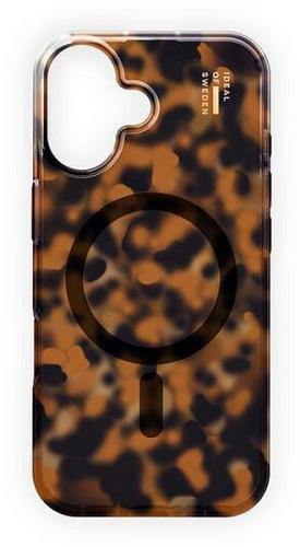 Transparente iPhone-Hülle mit Leopardenmuster und kabelloser Ladefunktion