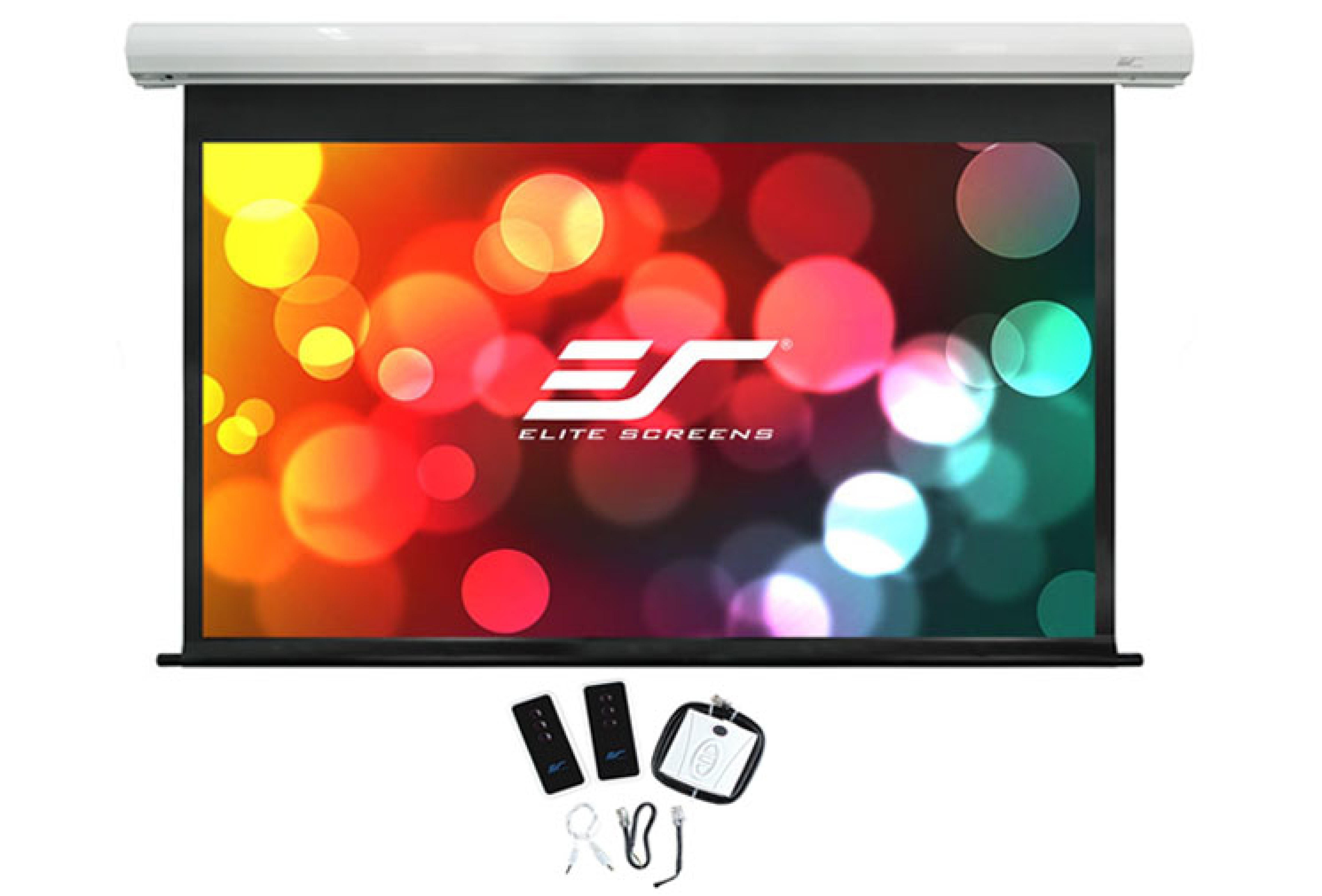 Elite Screens Motor 16:9 221*124cm Saker weiss