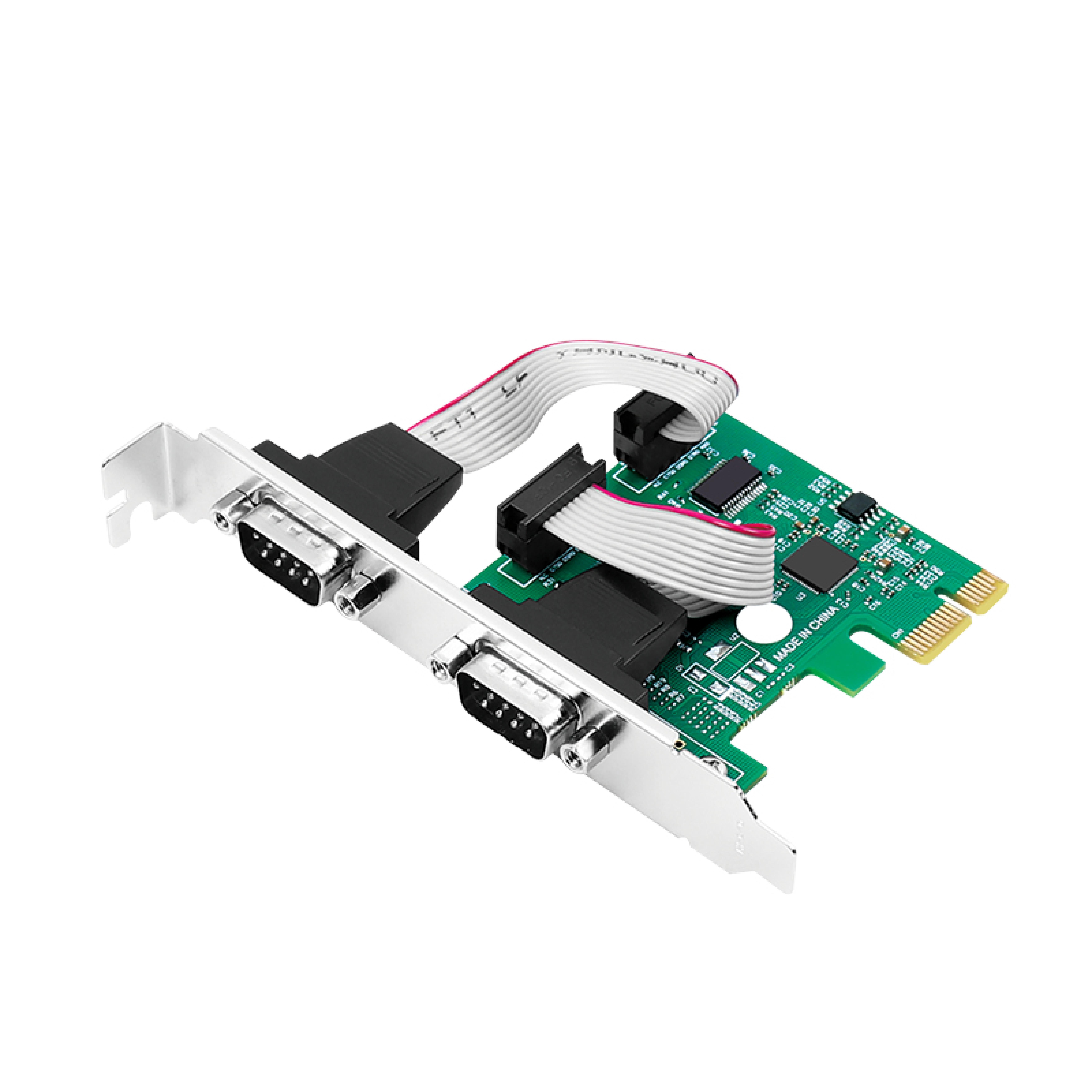 Logilink Schnittstelle PCIe Karte 2x seriell