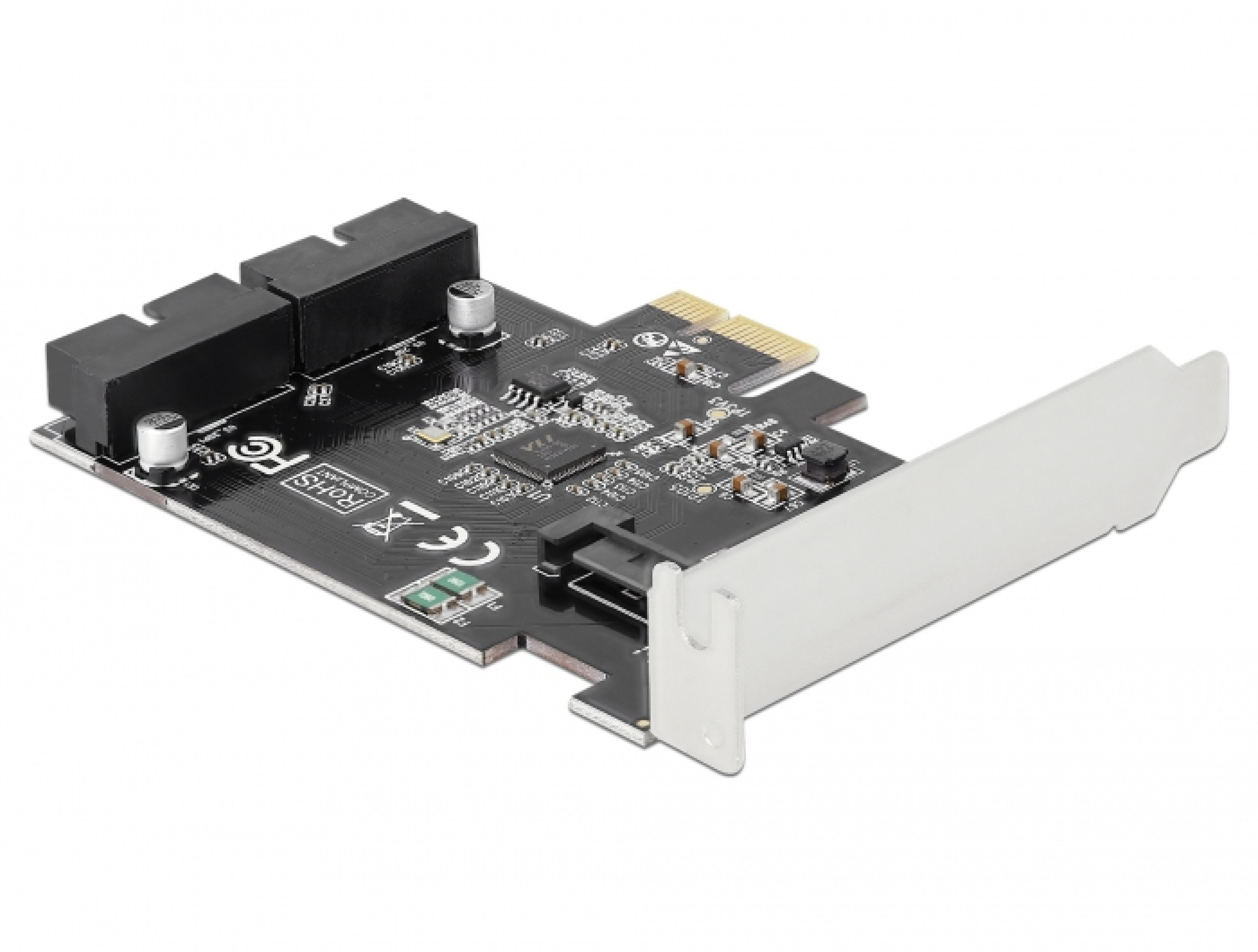 DELOCK PCI Express Karte zu 2x intern USB 3.0 Pfostenstecker