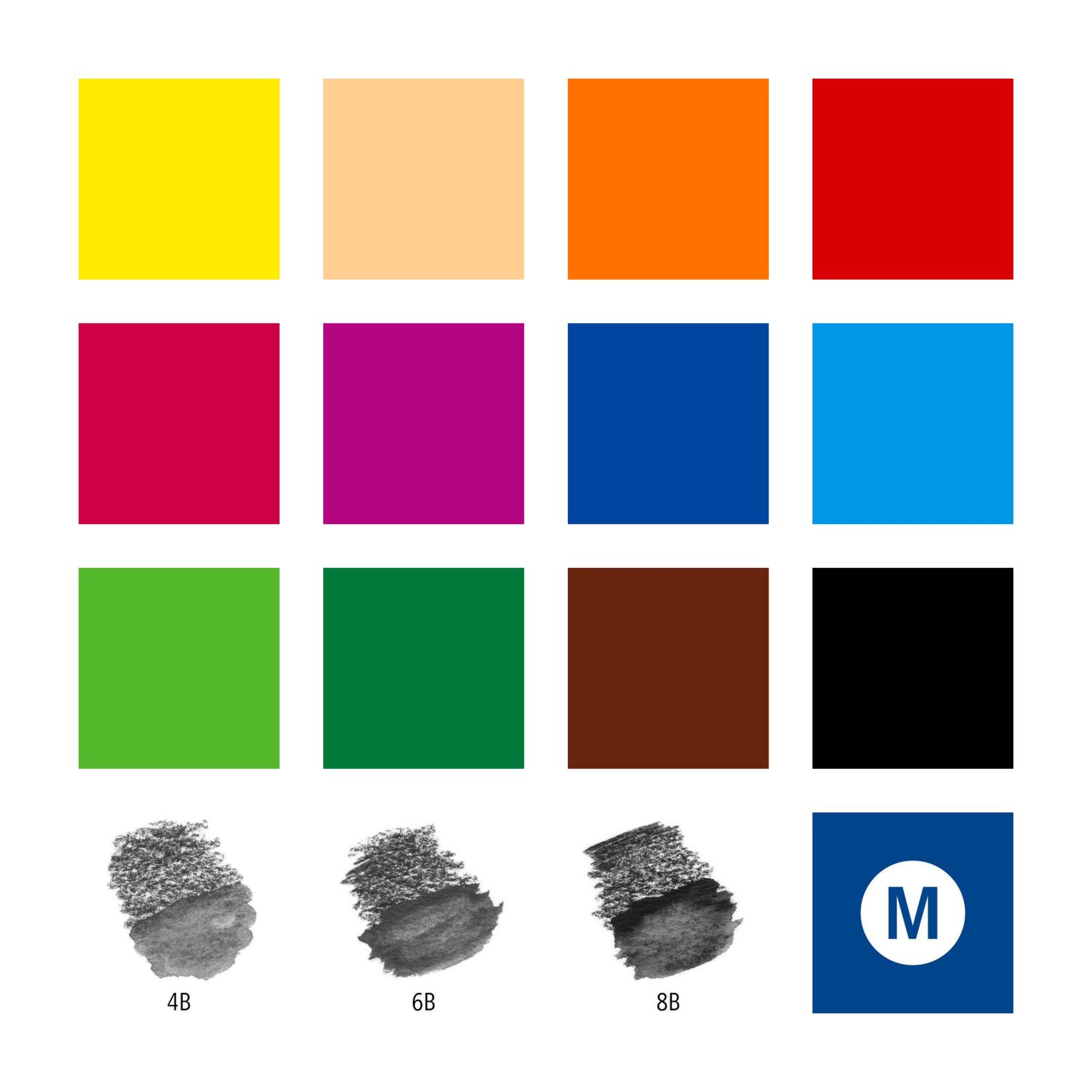 STAEDTLER Gemischtes Aquarell Set