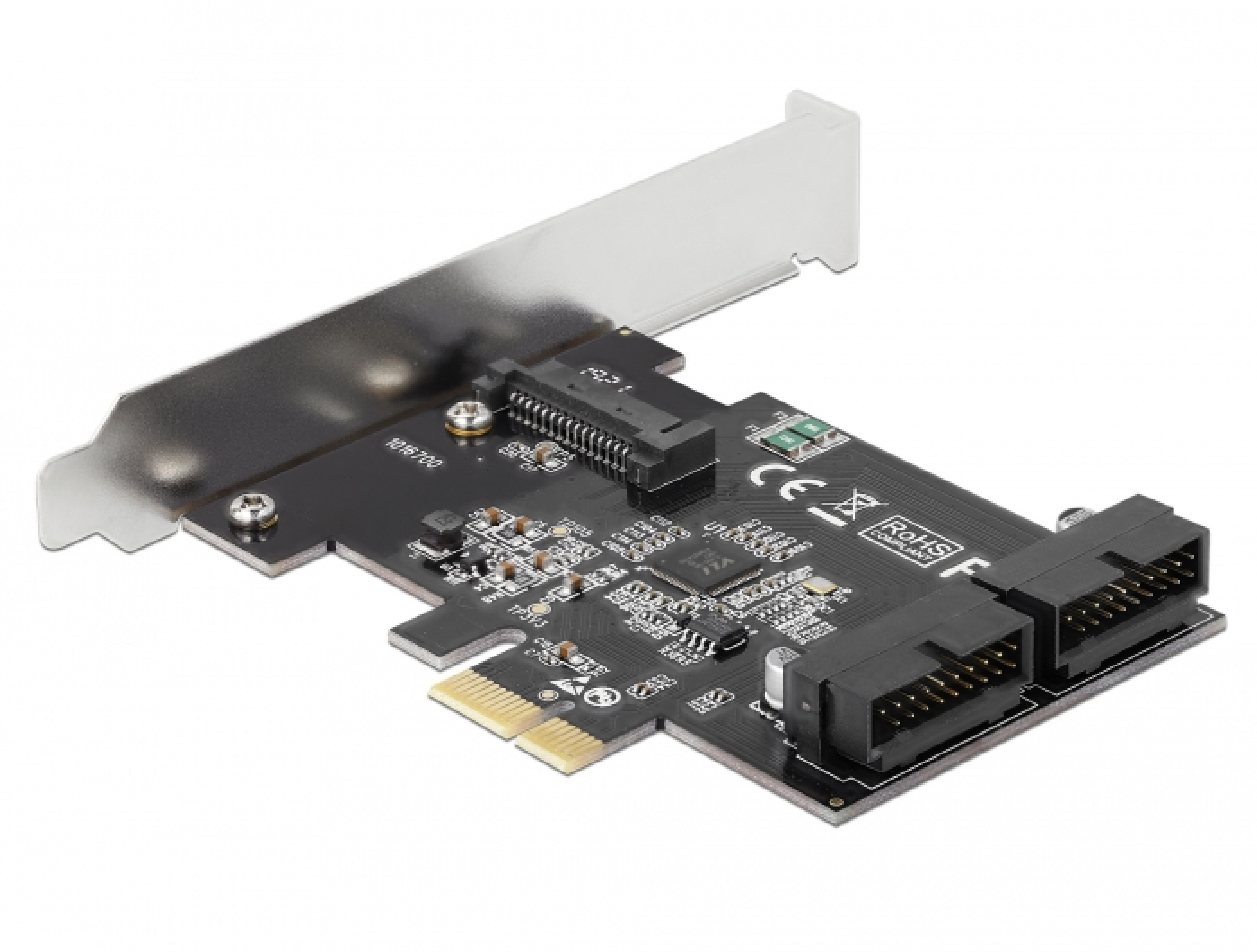DELOCK PCI Express Karte zu 2x intern USB 3.0 Pfostenstecker
