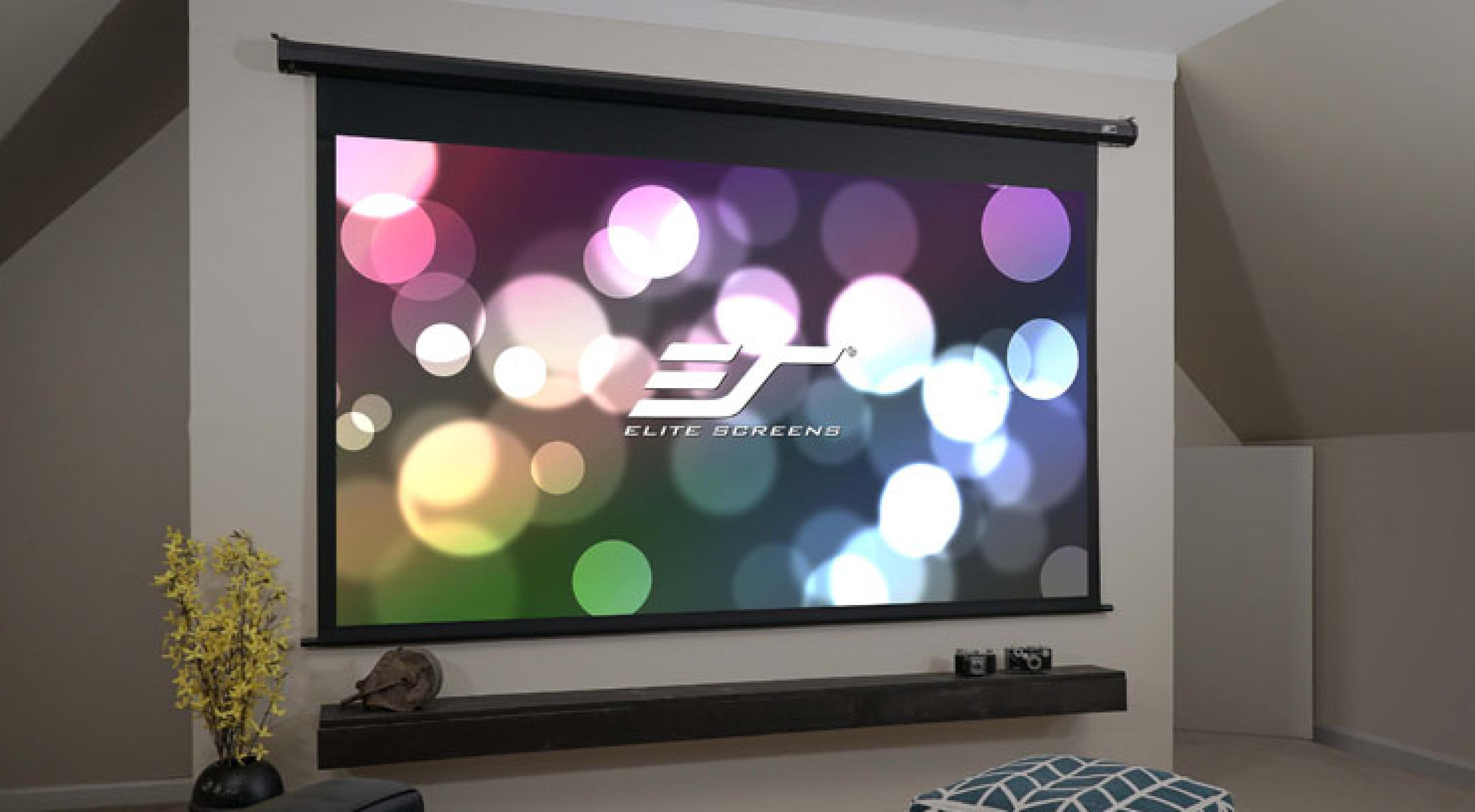 Elite Screens Rollo 16:9 221*124cm Manual schwarz