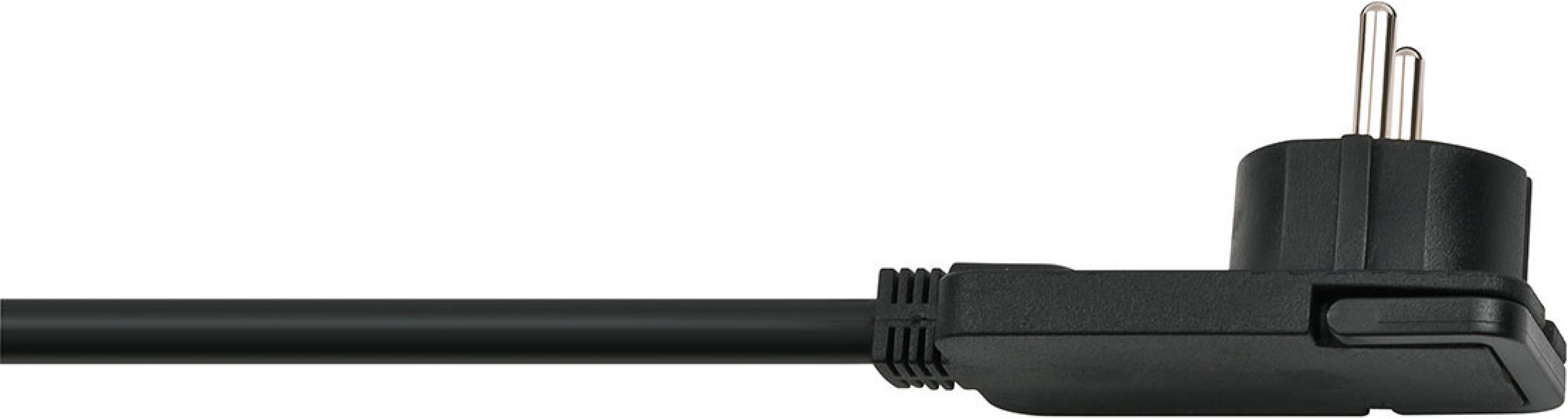 Brennenstuhl Verlaengerungskabel 5m H05VV-F3G1.5 schwarz