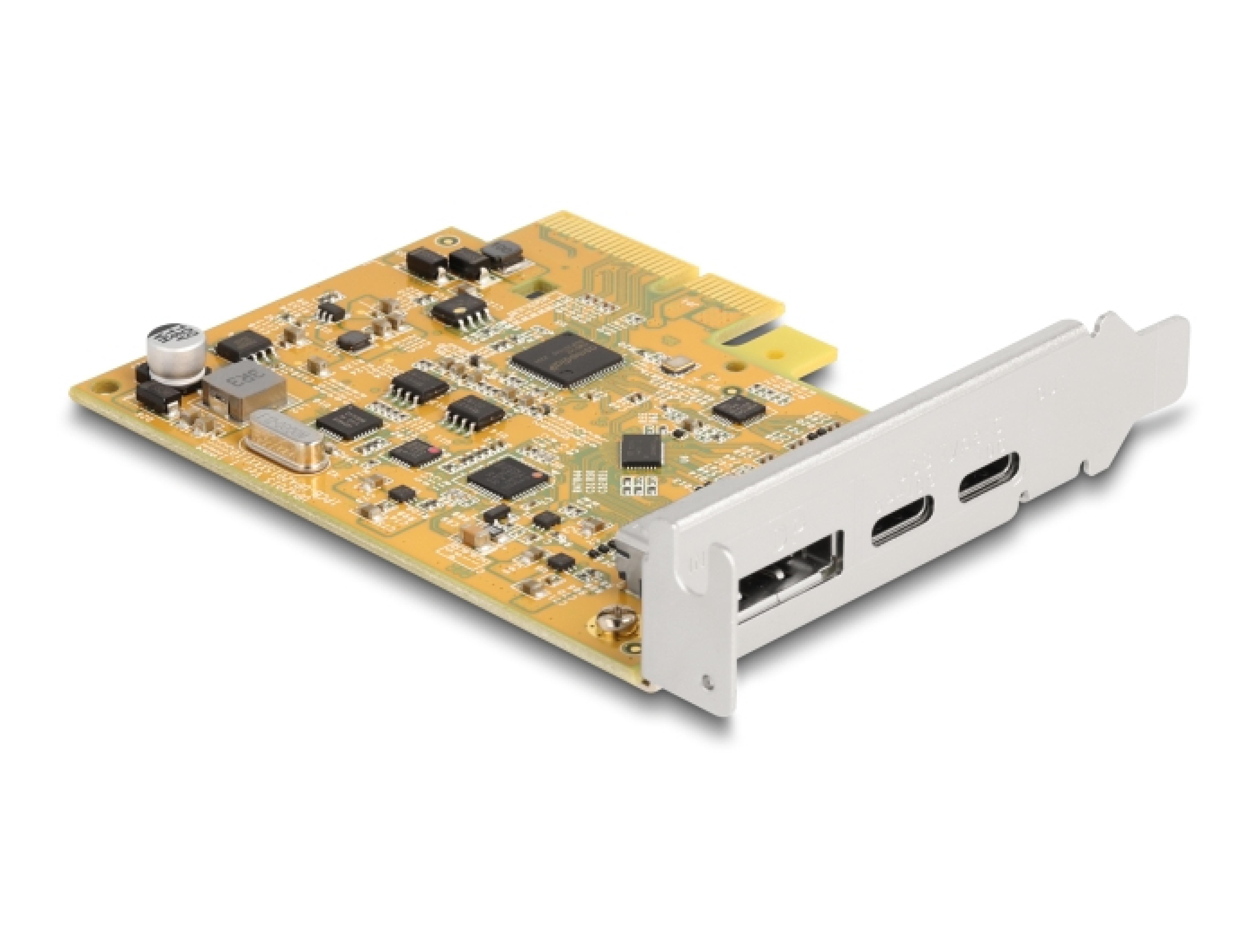 DELOCK PCI Express x4 Karte zu 1x extern USB TypeC 10 Gbps B