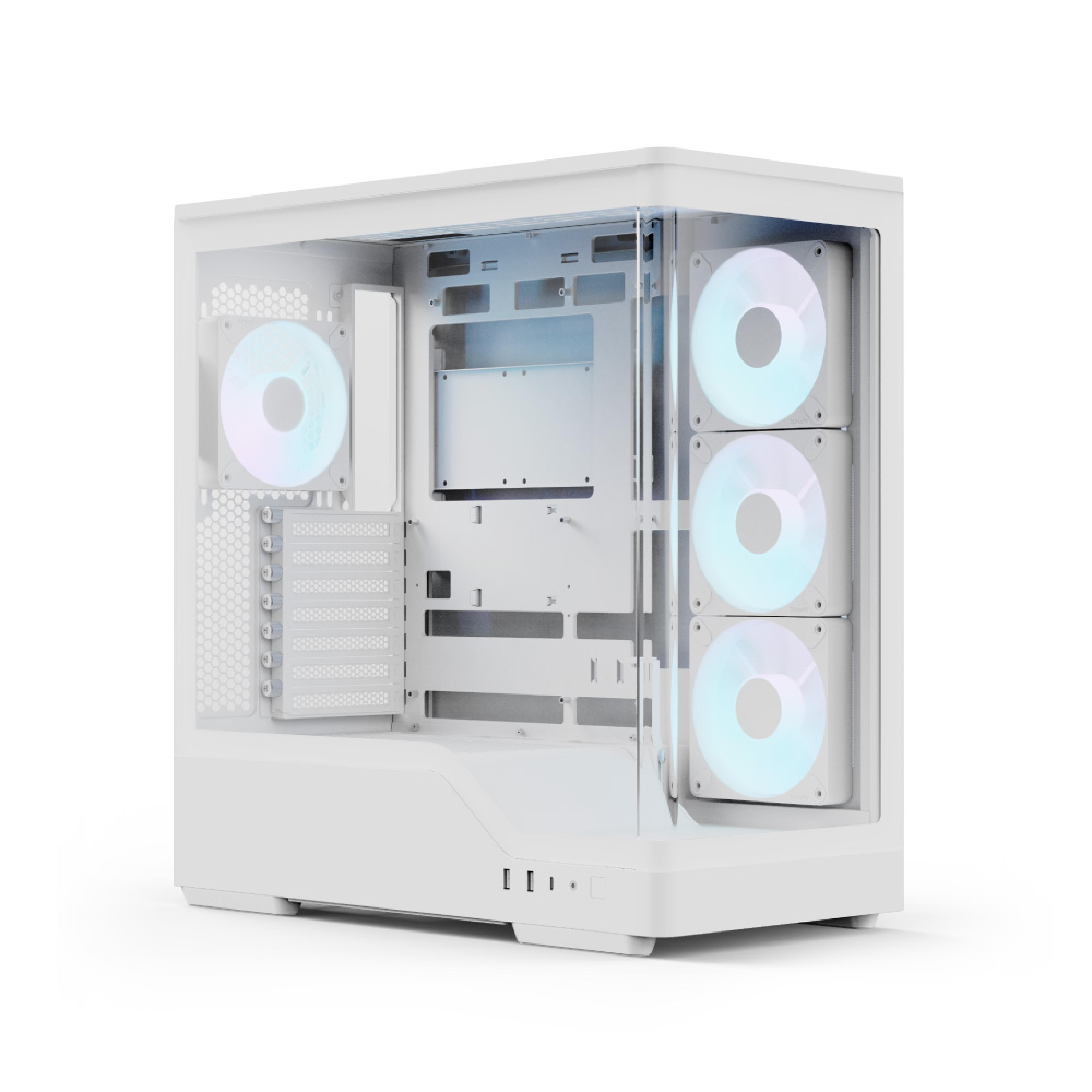 AeroCool Geh Midi P500A White ACCS-P500A-002